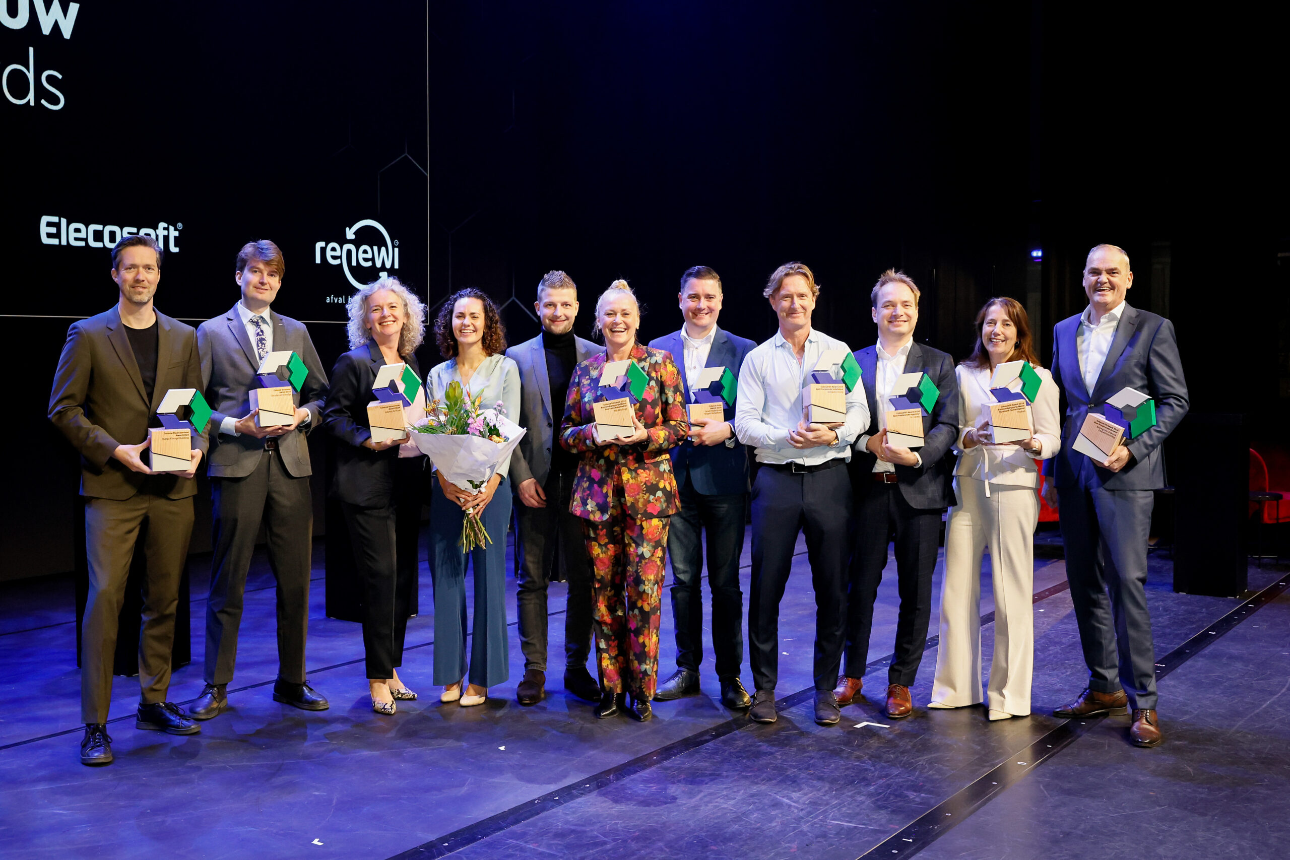 Uitreiking van Cobouw Awards in 2024.