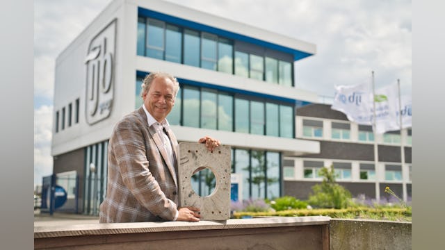 Engelsman: 'Onze ECO-funderingsbalk kan makkelijk worden toegepast in seriematige woningbouwprojecten.'