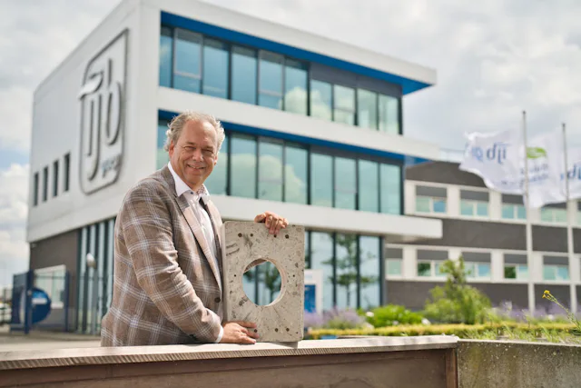 Engelsman: 'Onze ECO-funderingsbalk kan makkelijk worden toegepast in seriematige woningbouwprojecten.'