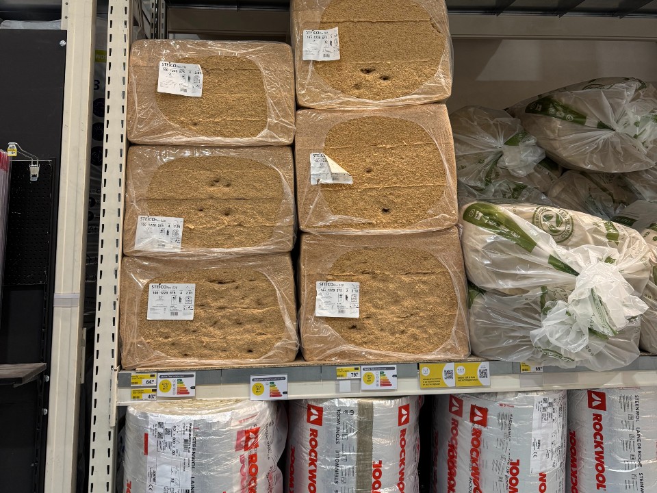 Biobased isolatiemateriaal. Foto: Cobouw