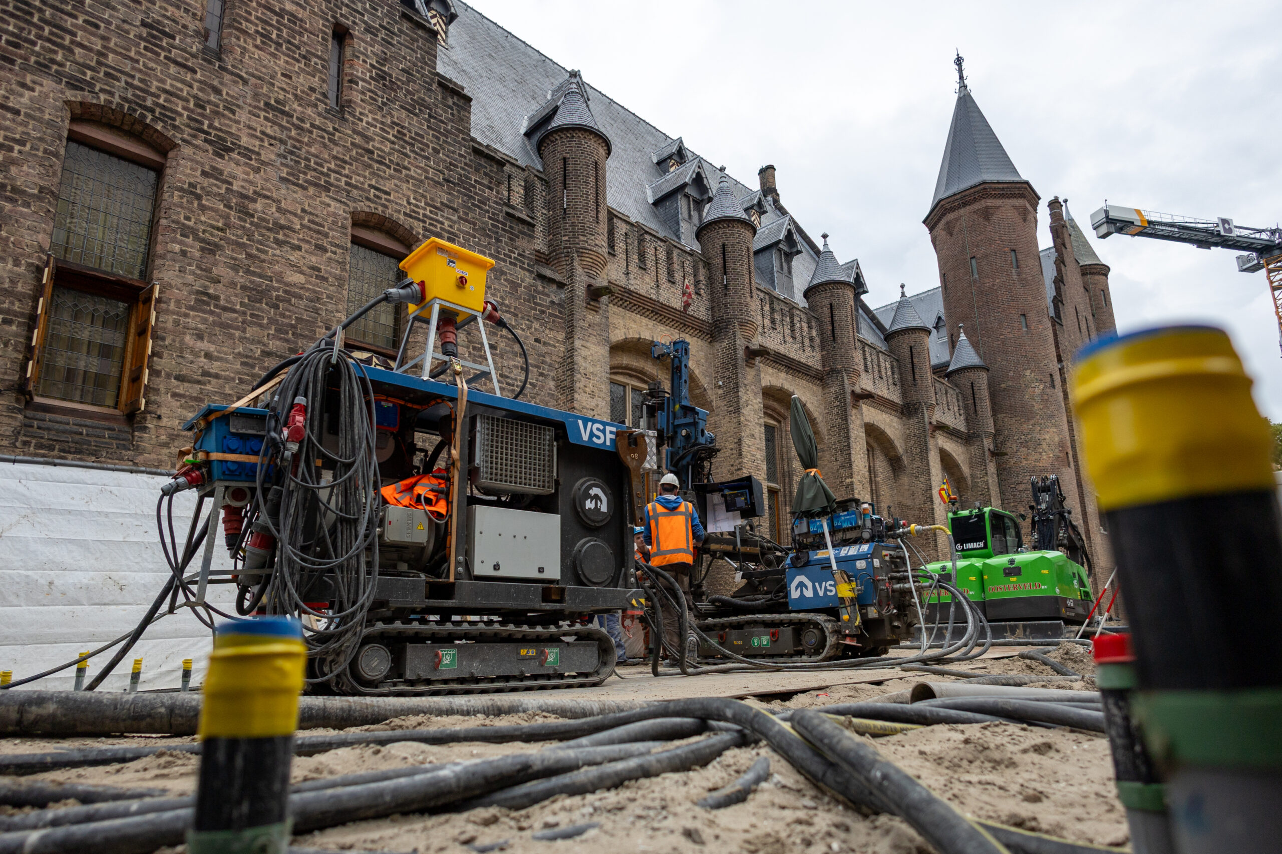 VSF is nog zeker tot eind van het jaar bezig met de gel-injecties. Foto: VSF / Bart Folkers