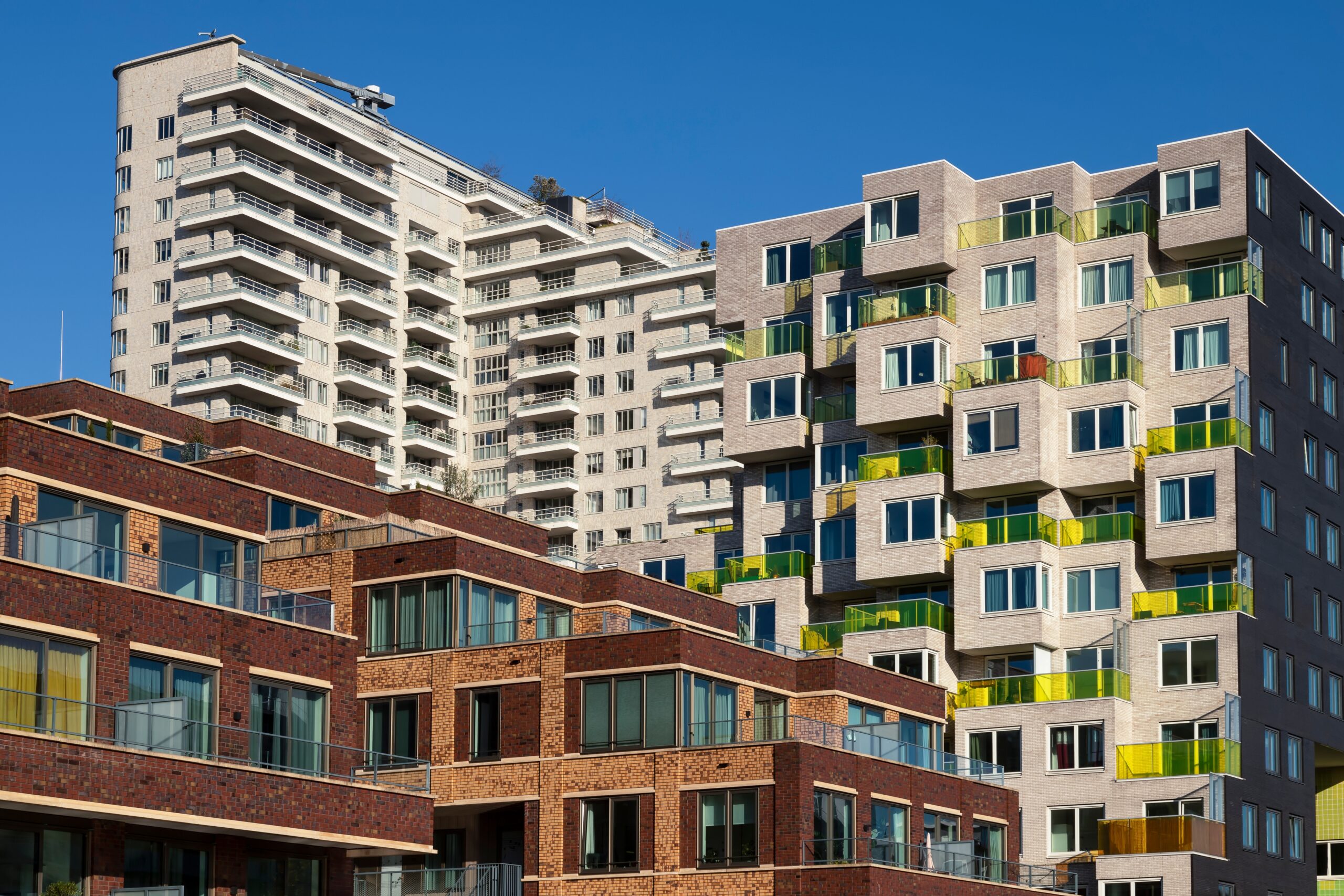 Appartementen in Amsterdam. Foto: Shutterstock