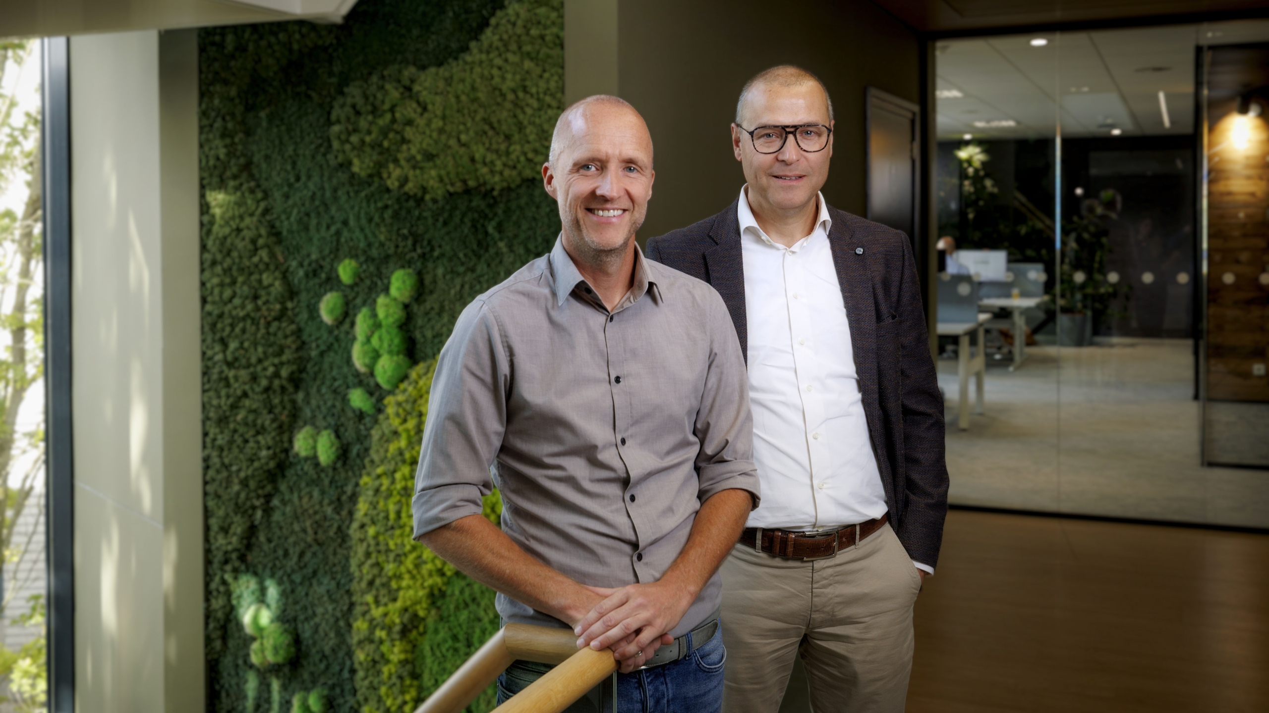 Bart Manders (l) en Bas Sievers van Woonpartners. Foto: Dolph Cantrijn