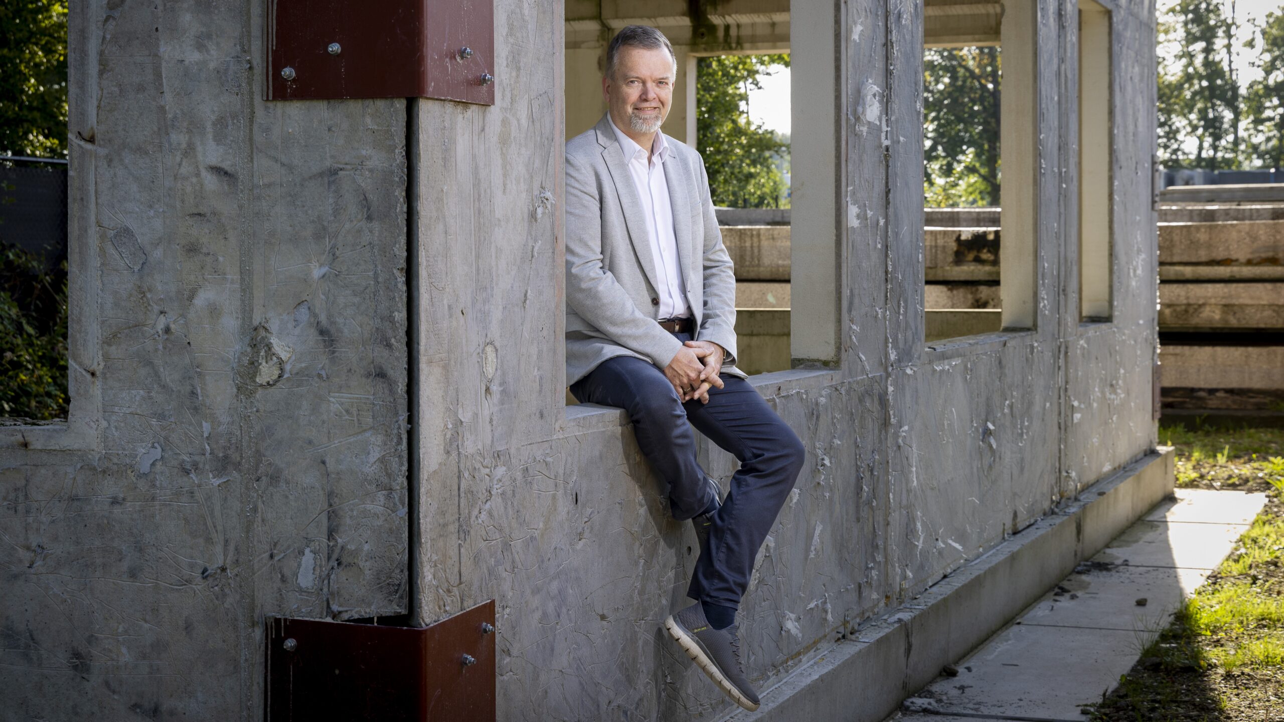 Arend van de Beek, programmamanager
Circulariteit bij sloopbedrijf Lagemaat. Foto: Koos Groenewold