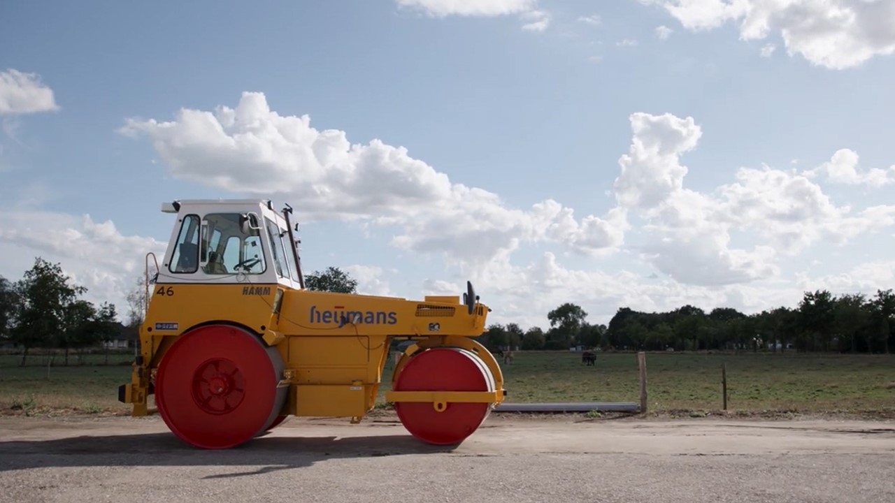 De robotwals van Heijmans. Foto: Heijmans