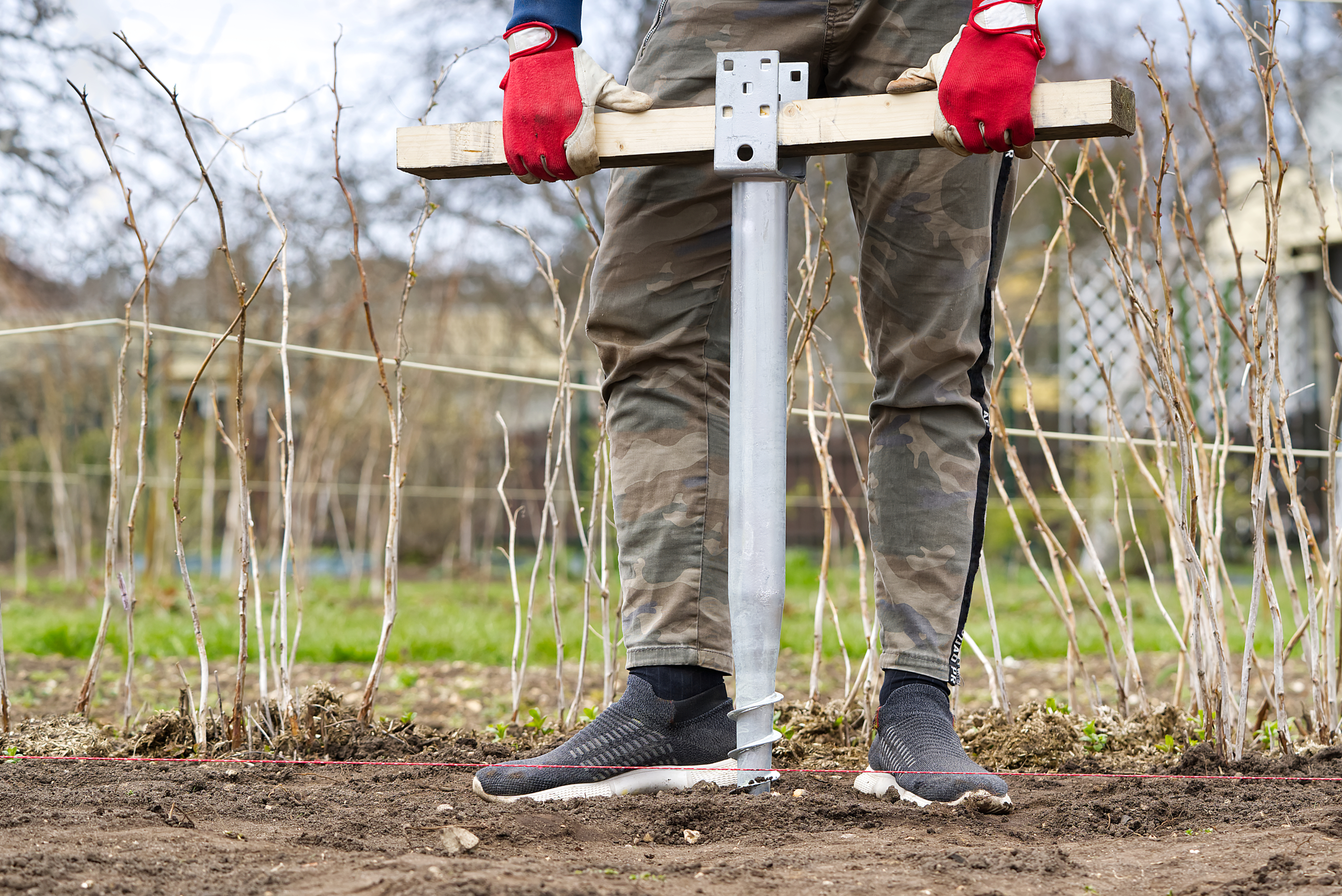 Schroefpalen veroorzaken geen trillingen. Foto: Shutterstock