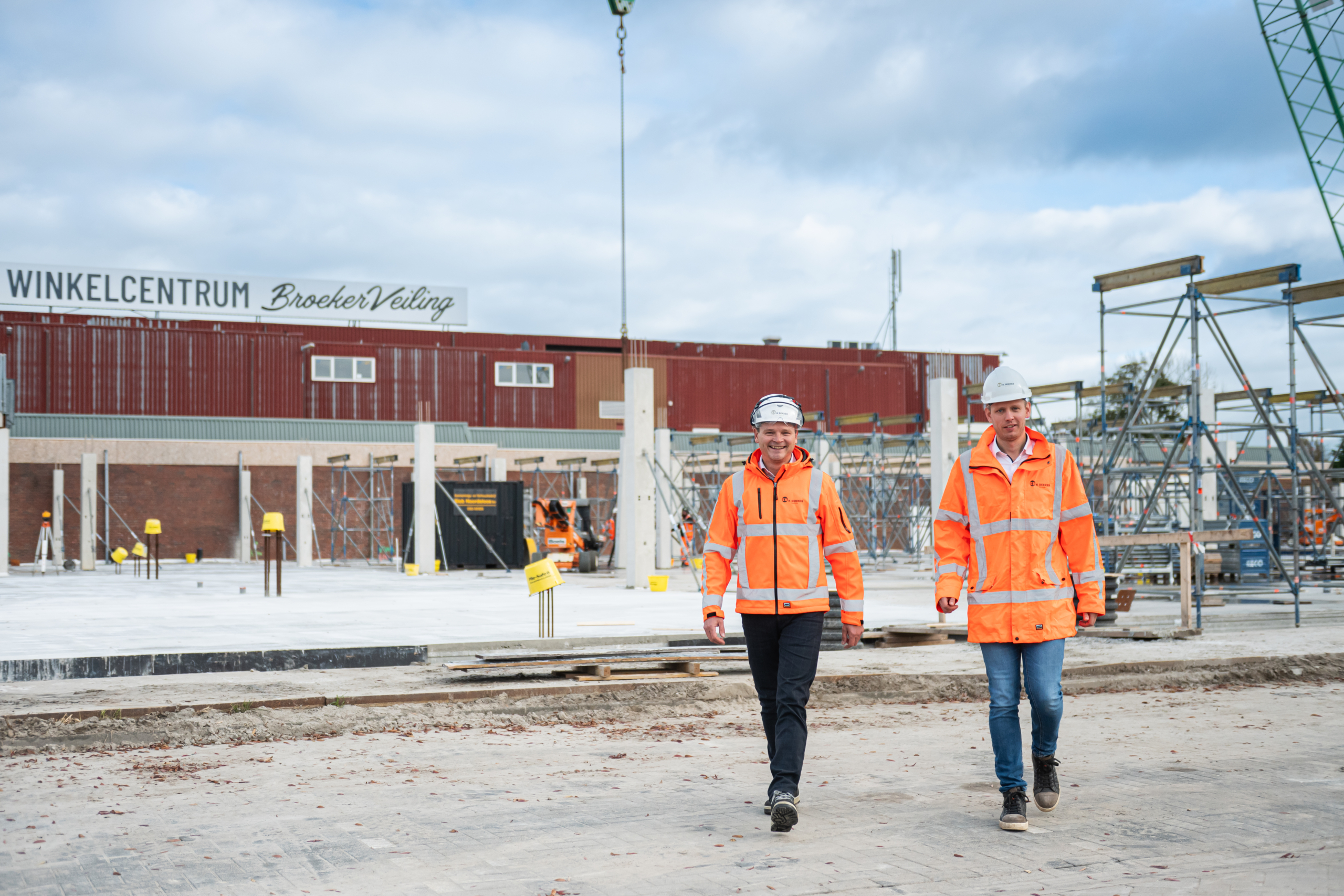 Maurice Oudejans (controller) en Rick Klijbroek (hoofd ICT).