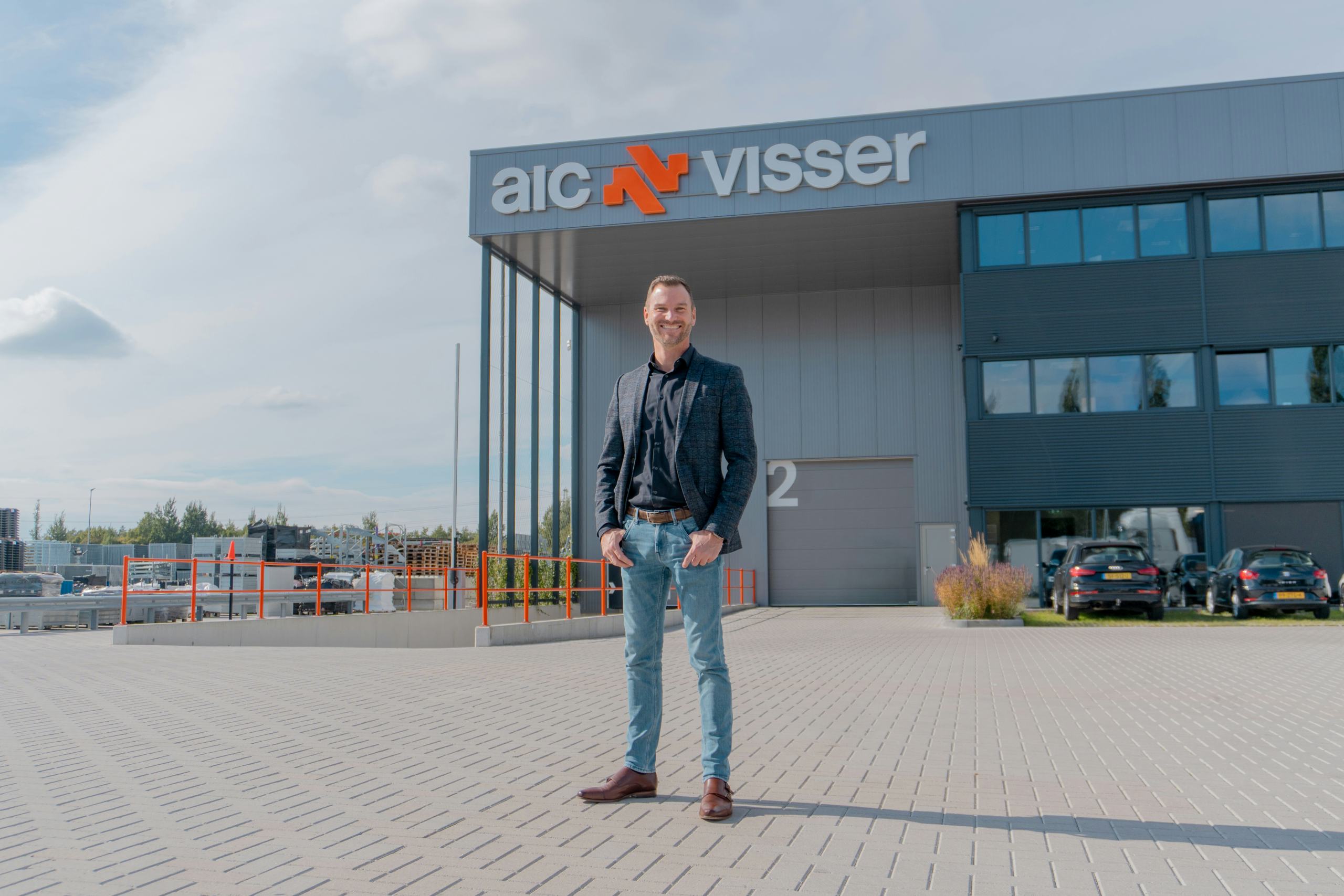Gijs Bont, algemeen directeur bij AIC Visser.