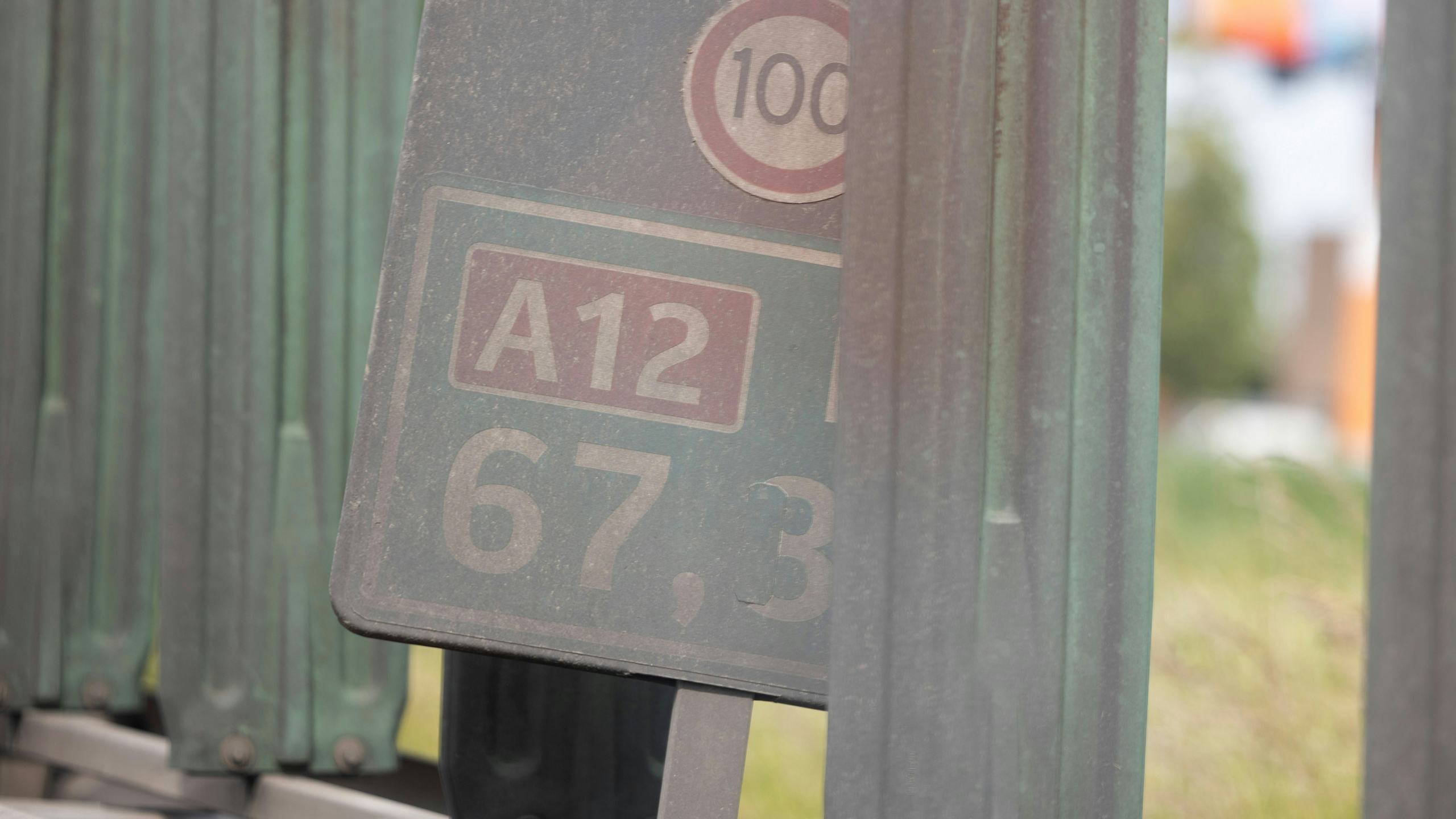 Bord langs de A12. Foto: Sjef Prins/APA Foto