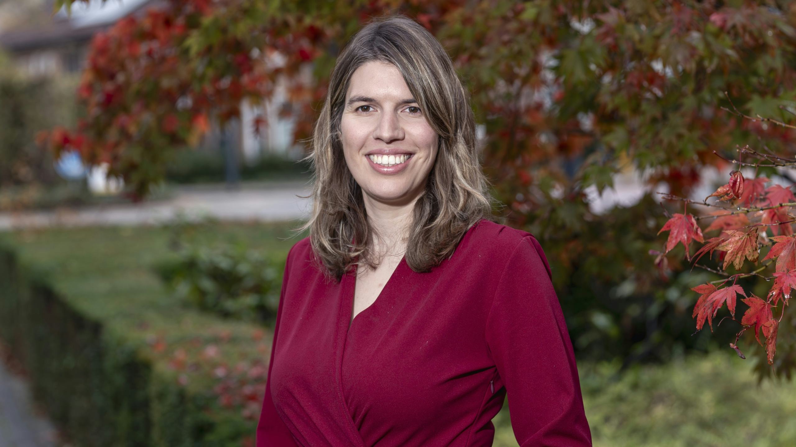 Sanne Beckers, Hoofd verduurzaming Nico de Bont. Foto: Guido Benschop