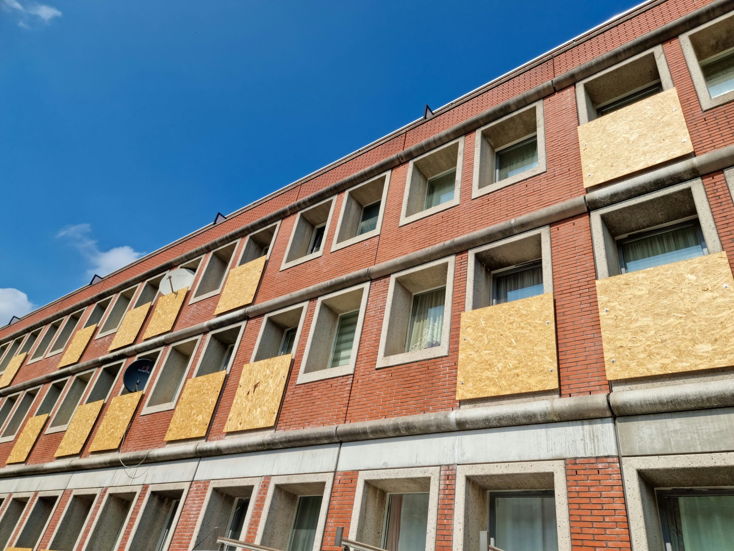 Woningen in de Schilderswijk (Den Haag) die op het punt staan om gerenoveerd te worden. Foto: Sirozy/Shutterstock
