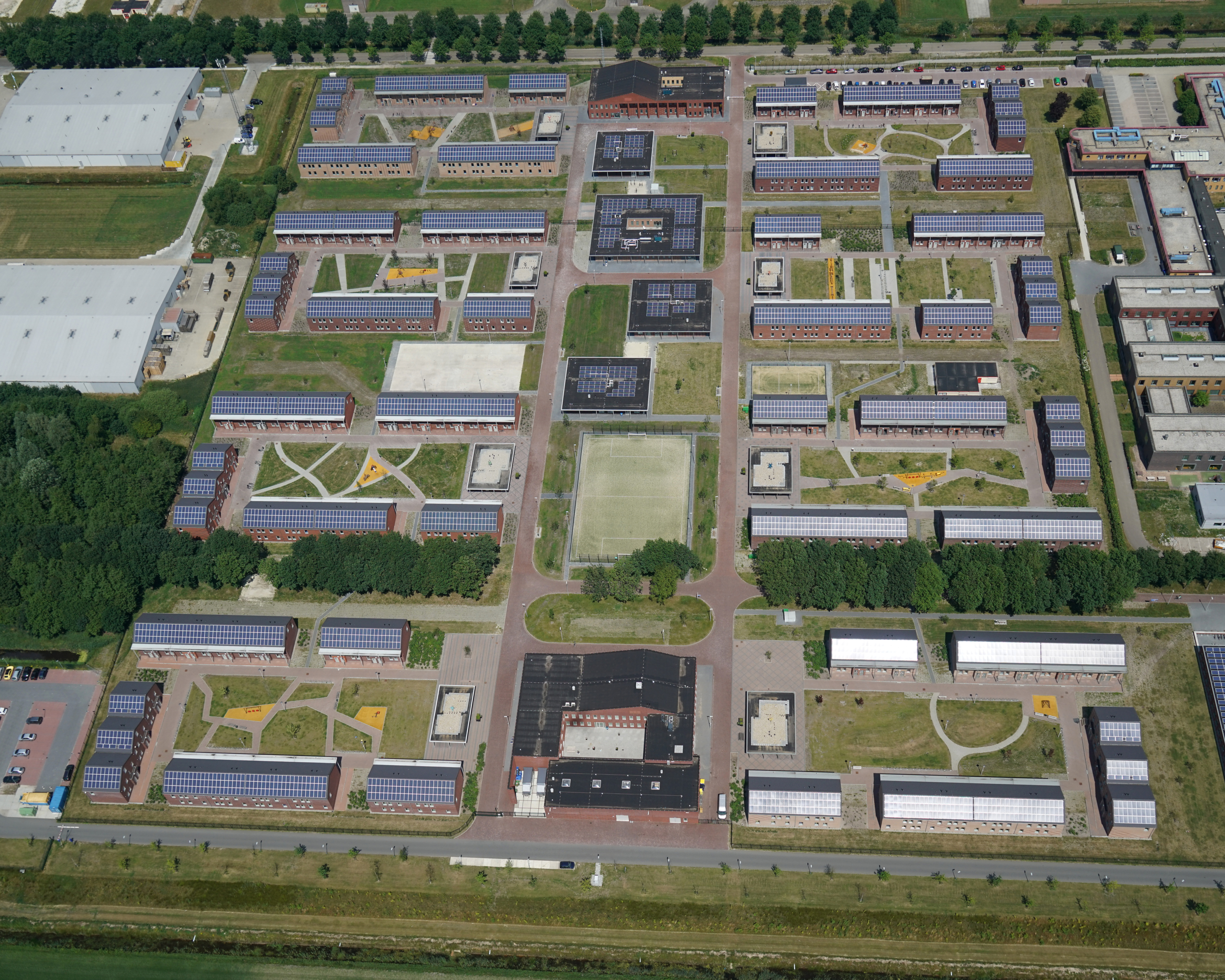 Aanmeldcentrum Ter Apel. Foto: Aerovista Luchtfotografie/Shutterstock