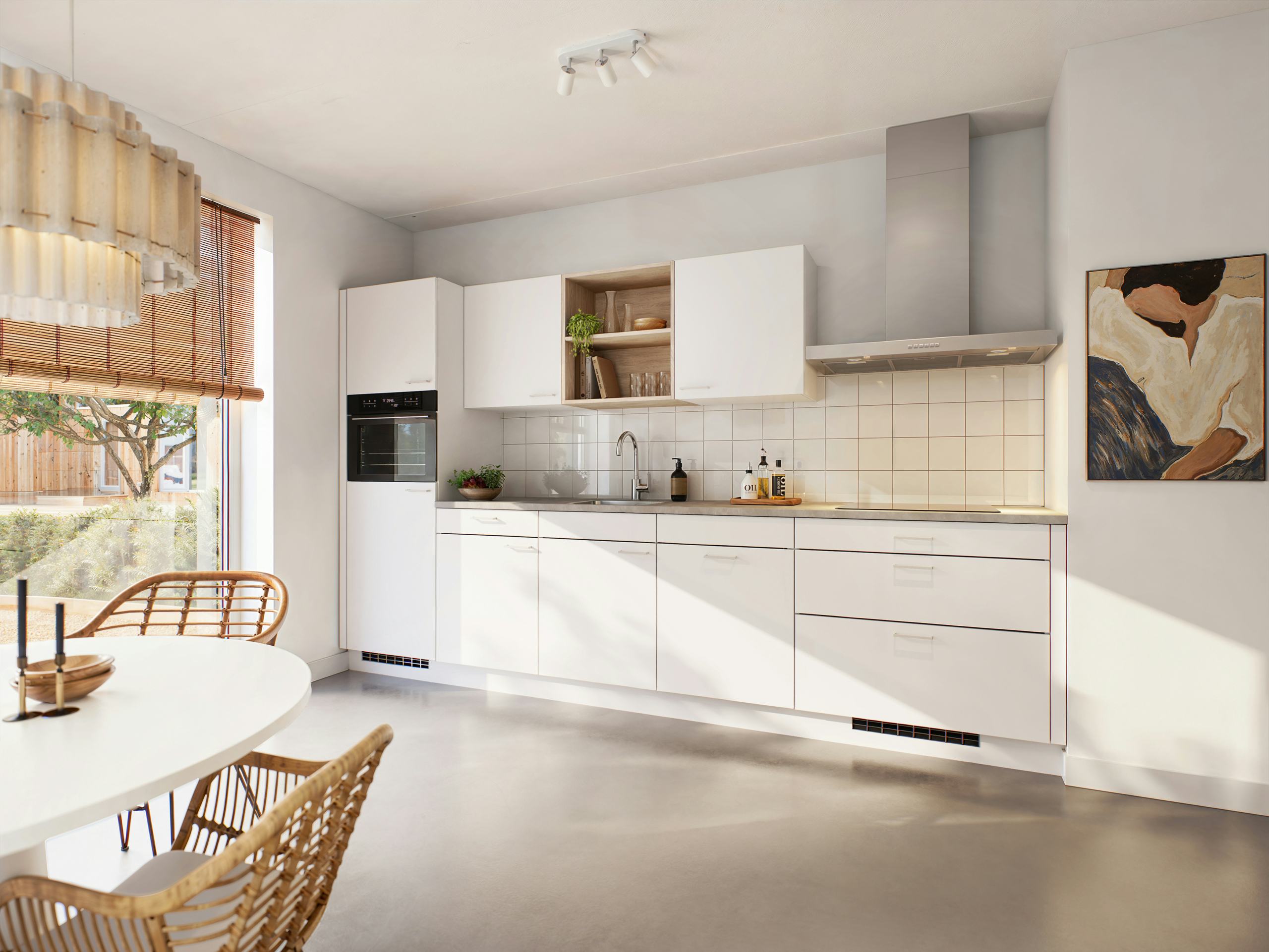 Een Circo Atlas-keuken van Bruynzeel Keukens. 