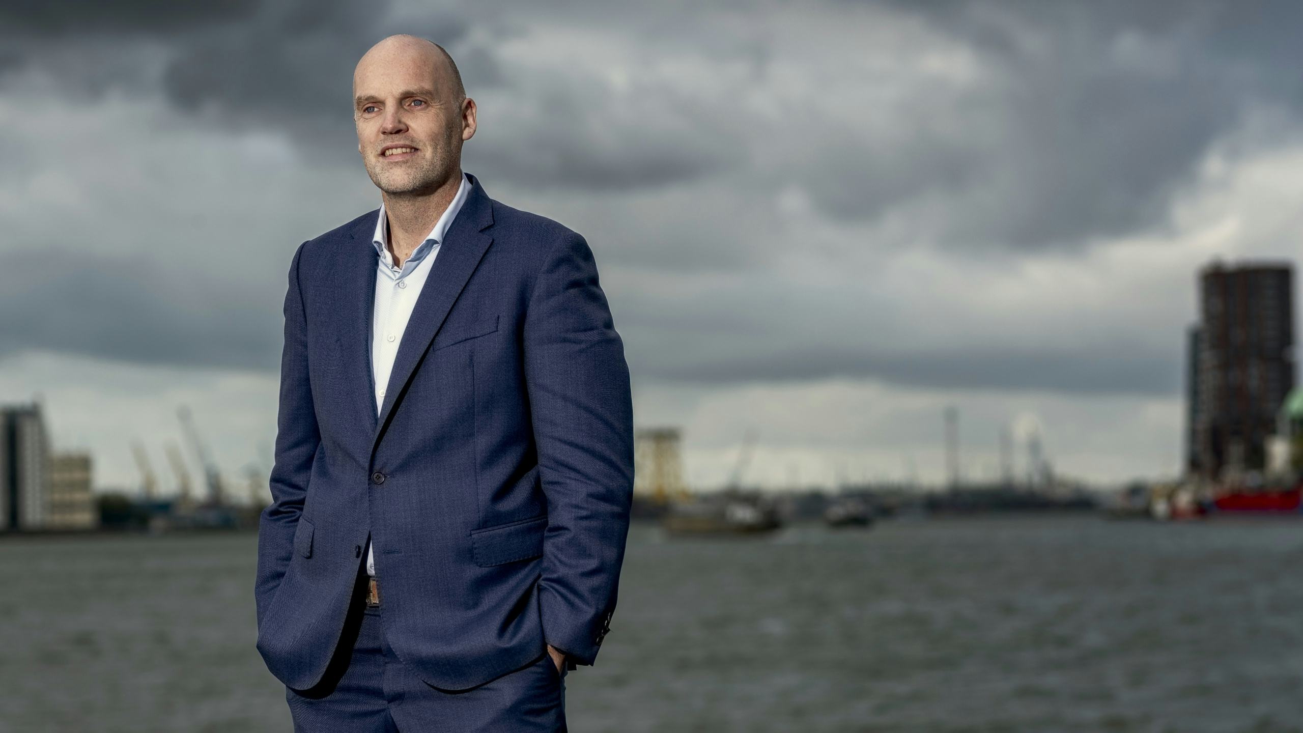 Egbert van der Wal, directeur Port Development bij Havenbedrijf Rotterdam. Foto: Guido Benschop