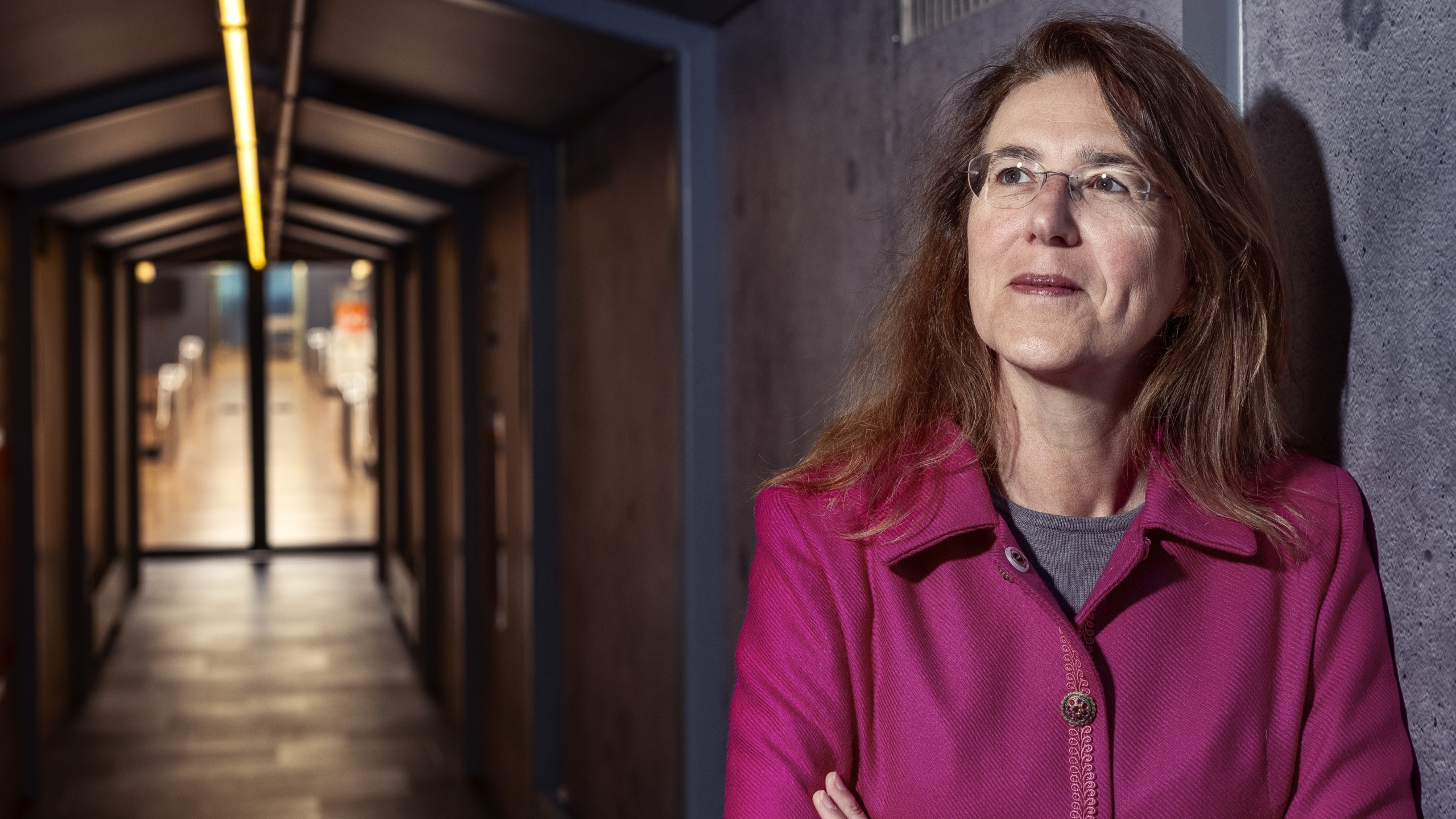 Lieve Declercq, bestuursvoorzitter Strukton: “Er liggen in Nederland en Europa enorme uitdagingen als het gaat over de infrastructuur. Dus wij staan echt aan de vooravond van een mooi groeiperspectief." Foto: Guido Benschop