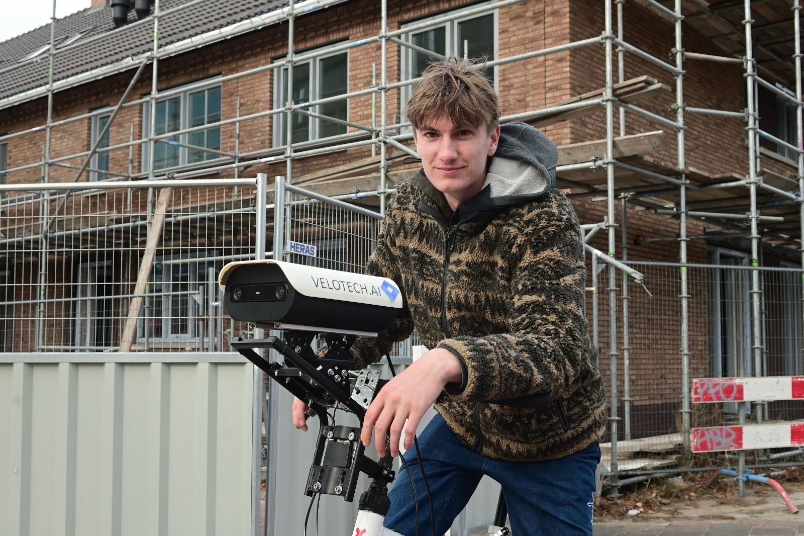 De scanfiets van Velotech. Foto: Velotech