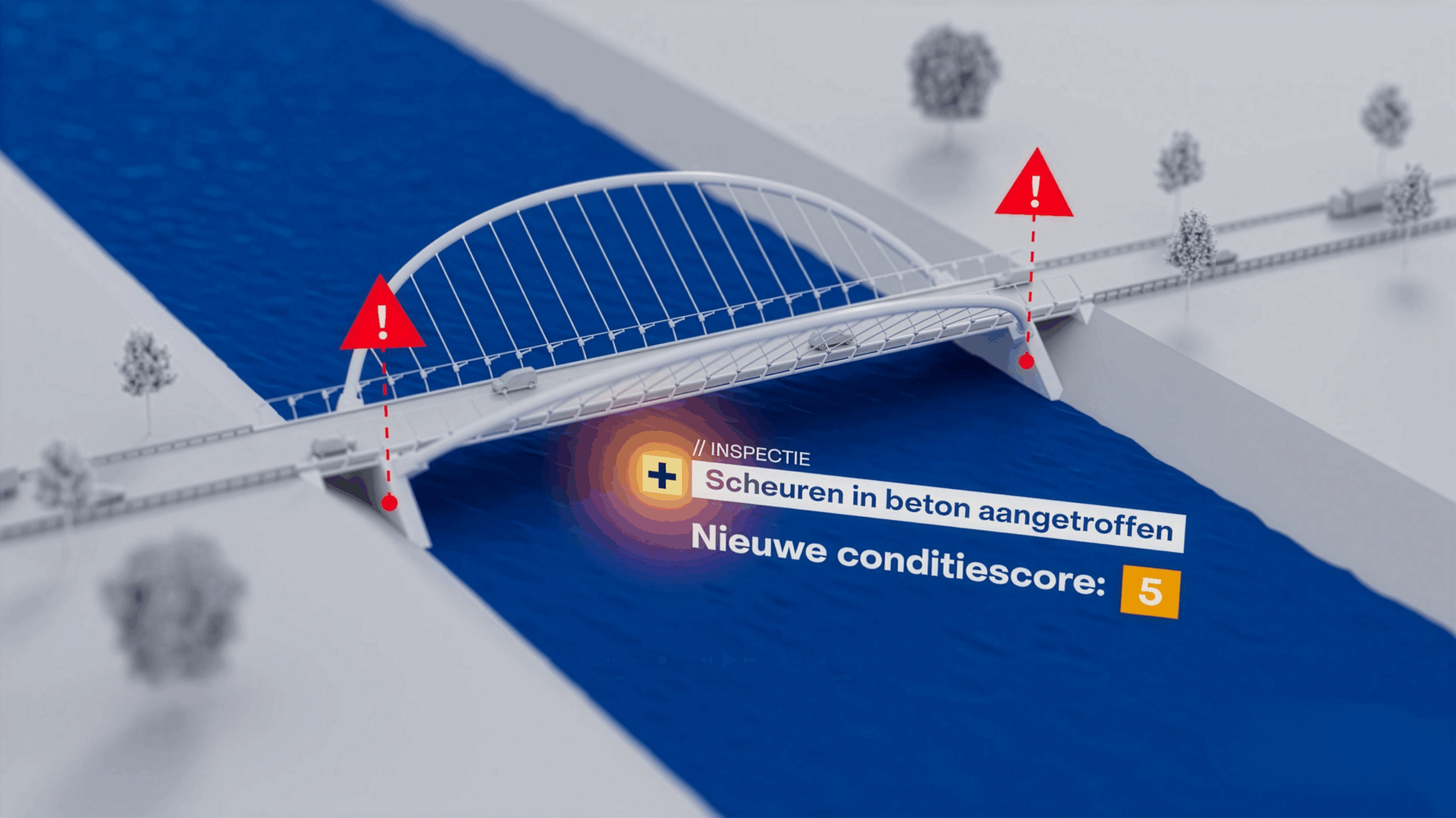 ‘Door data uit verschillende bronnen te verzamelen ontstaat beeld van de conditie van een bouwwerk.’