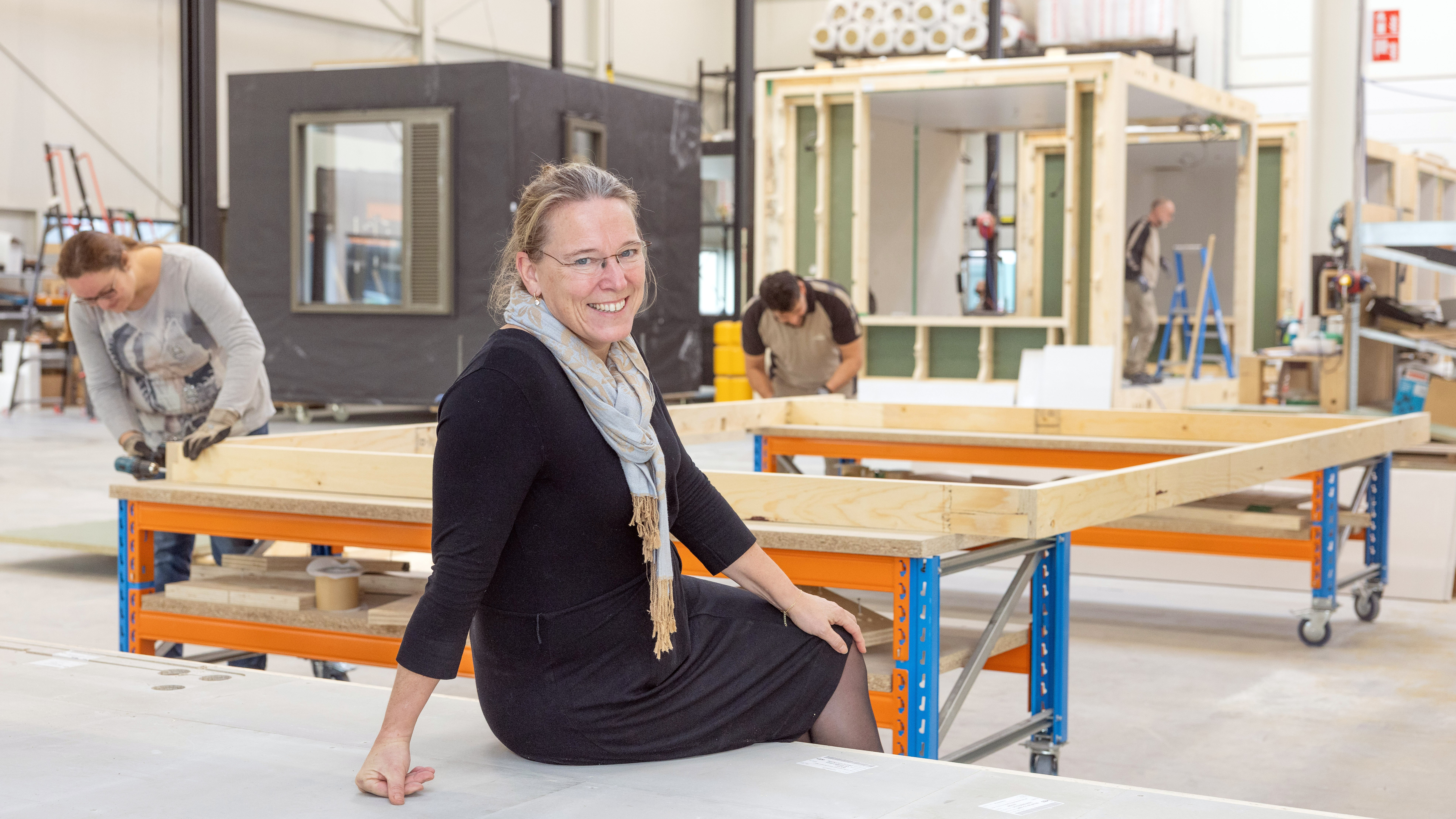 Aafke van der Werf, de nieuwe directeur van geWOONhout
Foto: Sjef Prins/APA Foto