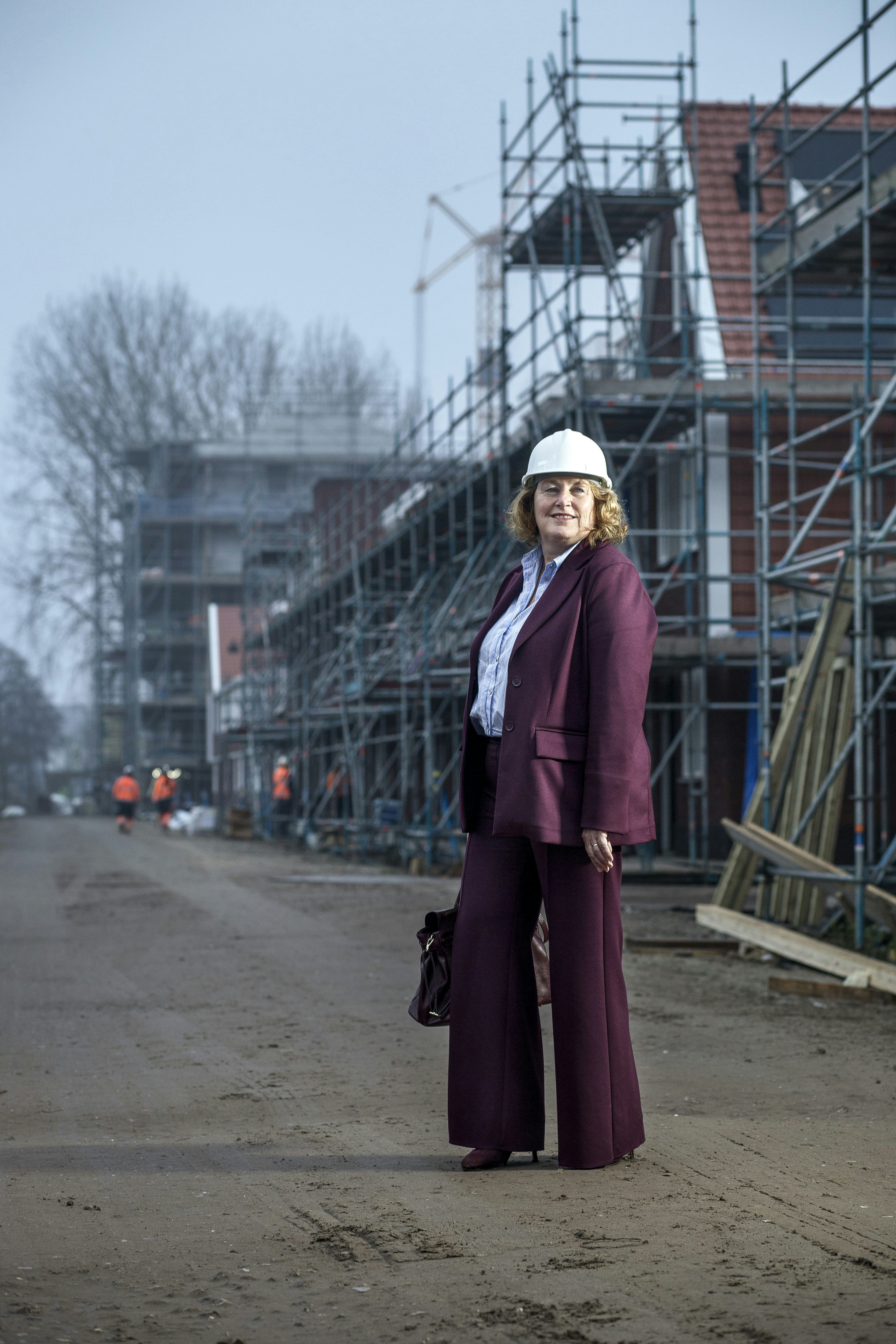 Ingeborg de Jong van Timpaan op project Tuindorp in Hillegom. Foto: Eran Oppenheimer