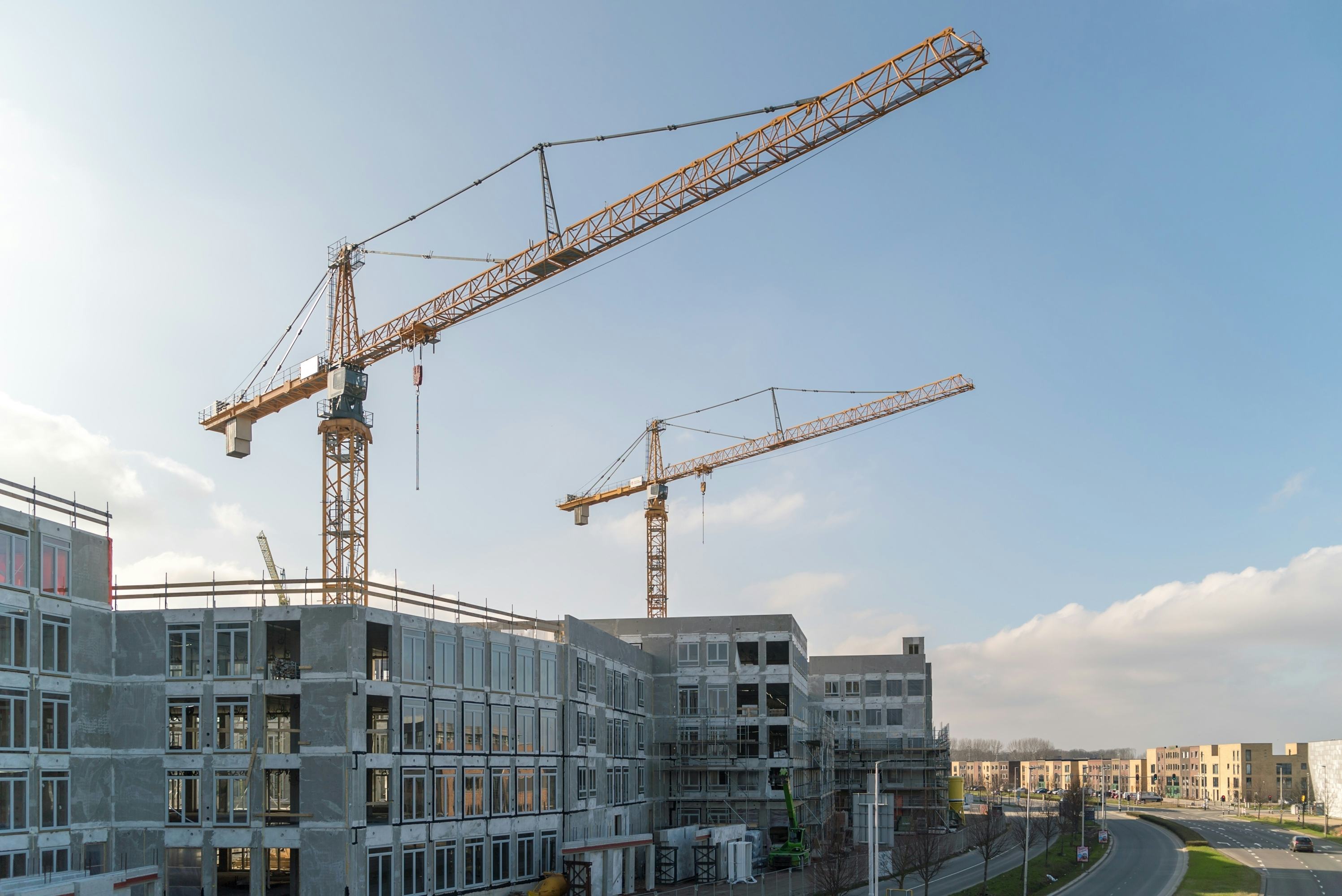 Bouwplaats in Nijmegen. Foto: Mike Wiering/Shutterstock
