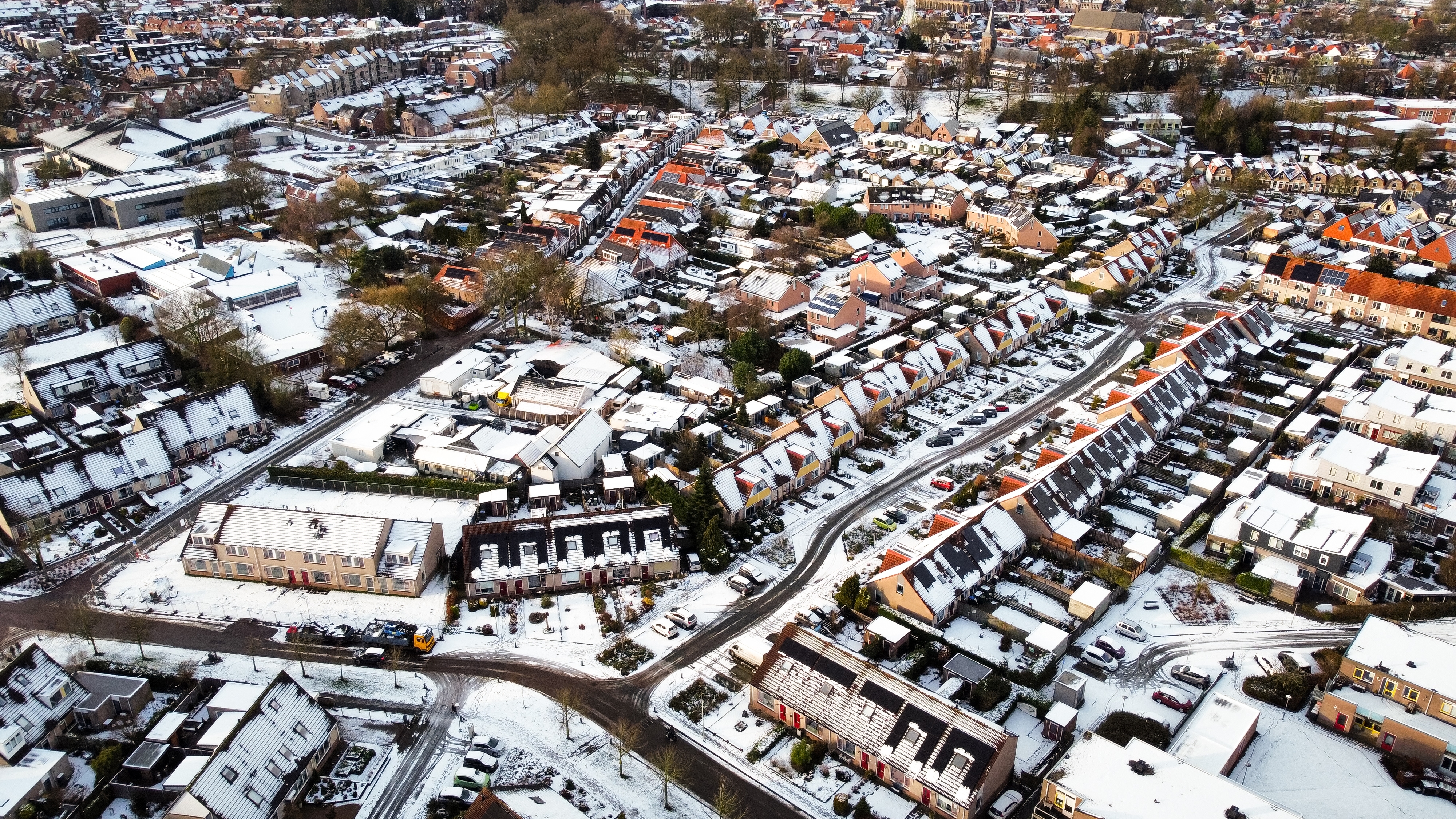 Blik op de daken van Steenwijk. Foto: Shutterstock