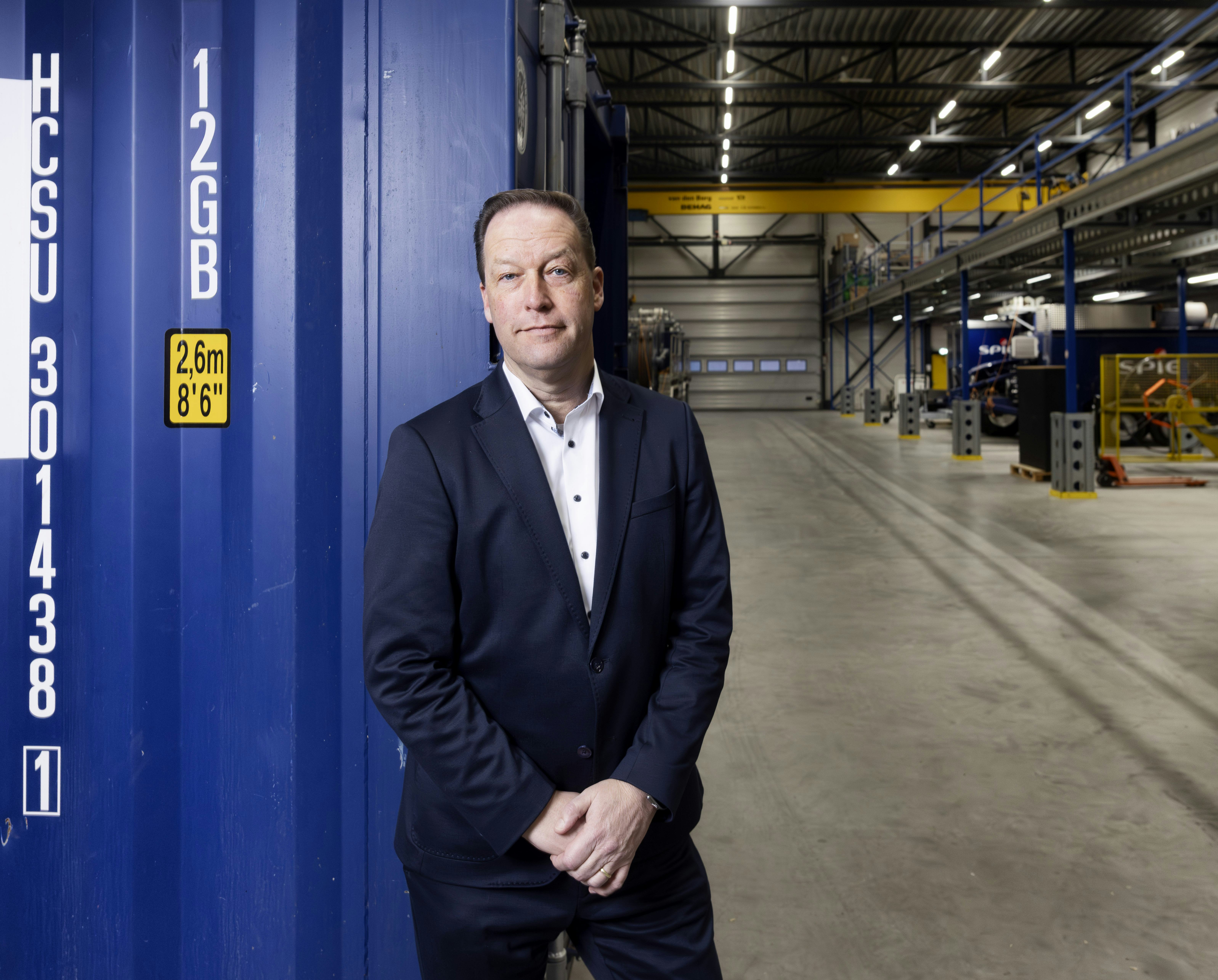 Evert Lemmen: "Autonome groei laat zien dat je bestaansrecht hebt. Dat klanten terugkomen, dat je portfolio klopt en dat je organisatie gezond is. Overnames gebruiken we aanvullend, niet als doel op zich." Foto: Guido Benschop