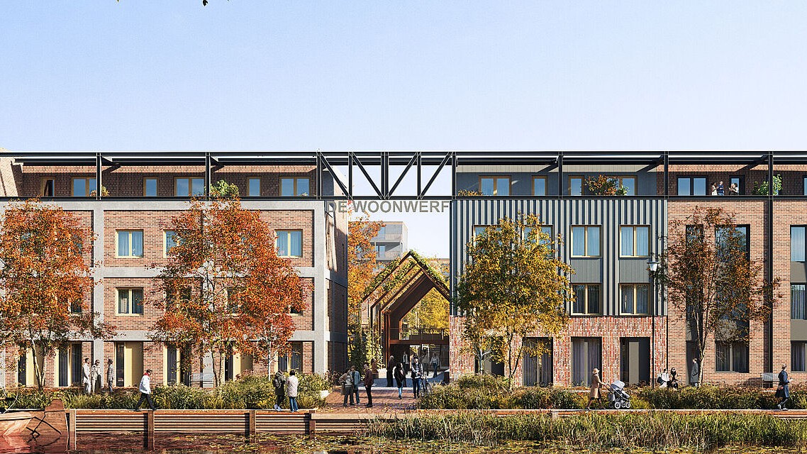 Gebouw De Woonwerf. Beeld: SVP Architectuur en Stedenbouw 