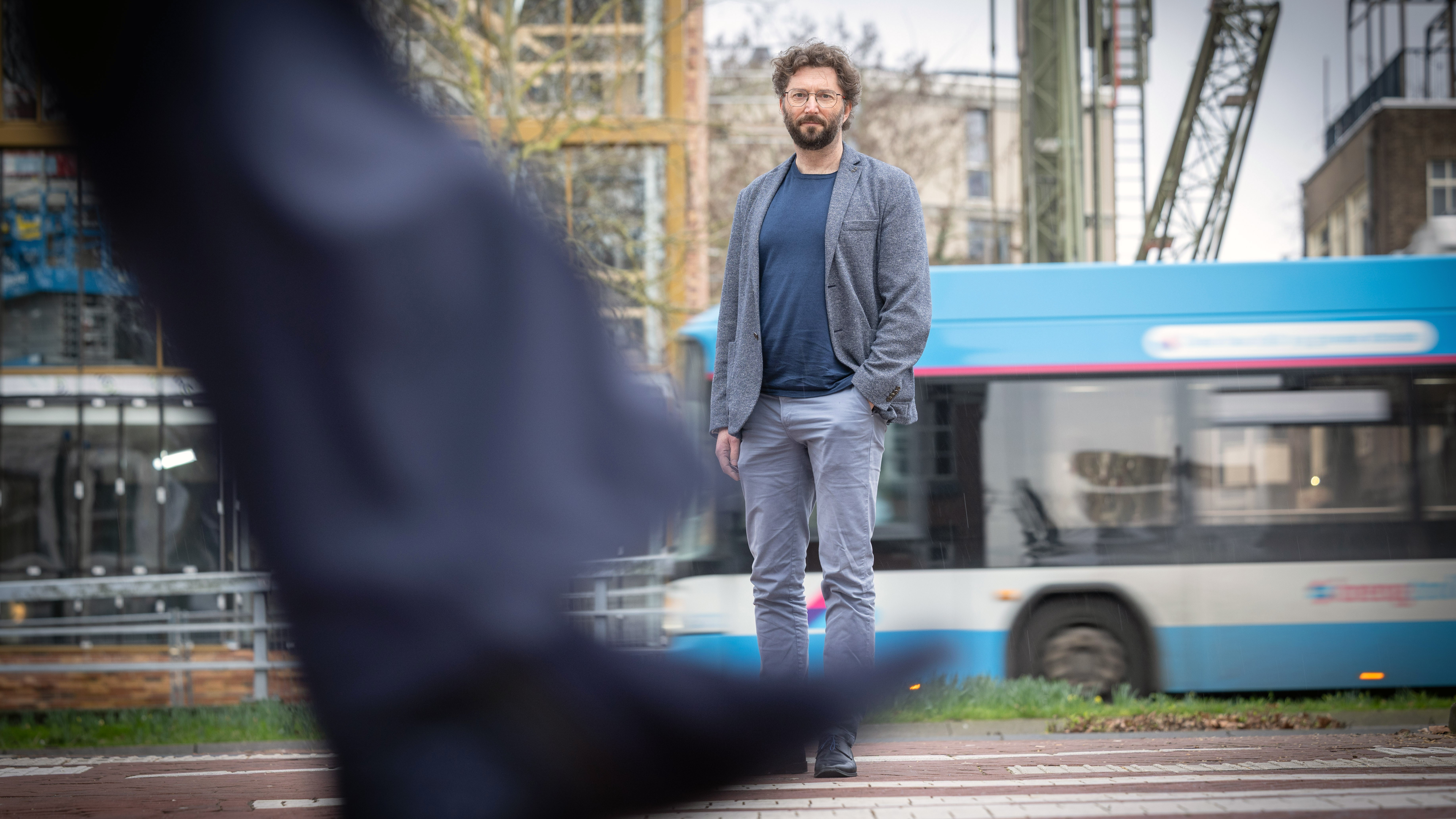 Perica Savanoviċ, voormalig lector Gebouwde Omgeving : 'Als je wilt innoveren, kan je niet alles van tevoren bepalen'. Foto: Sjef Prins - APA Foto