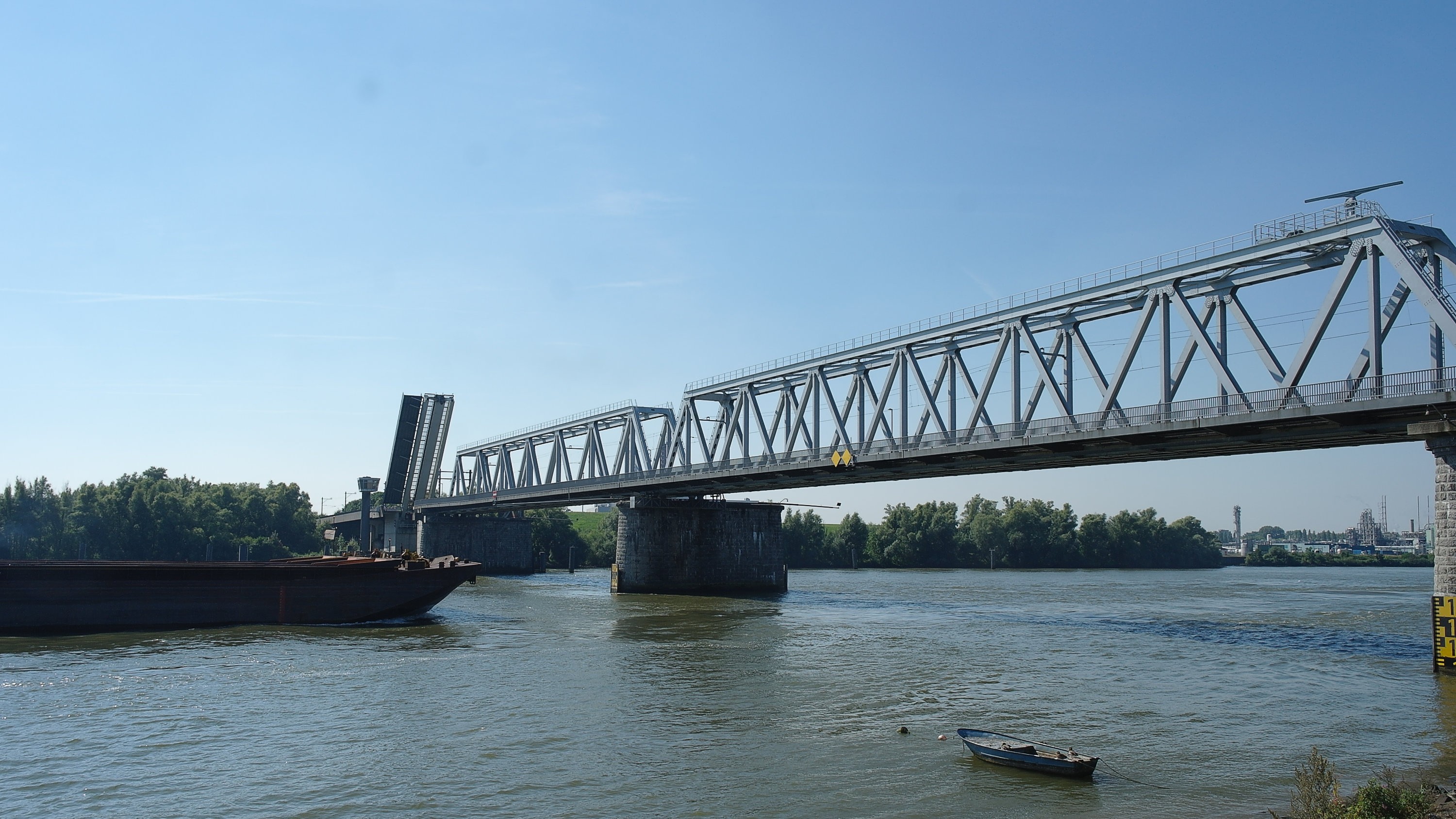 De Baanhoekbrug in Sliedrecht. Foto: Waterkaart.net