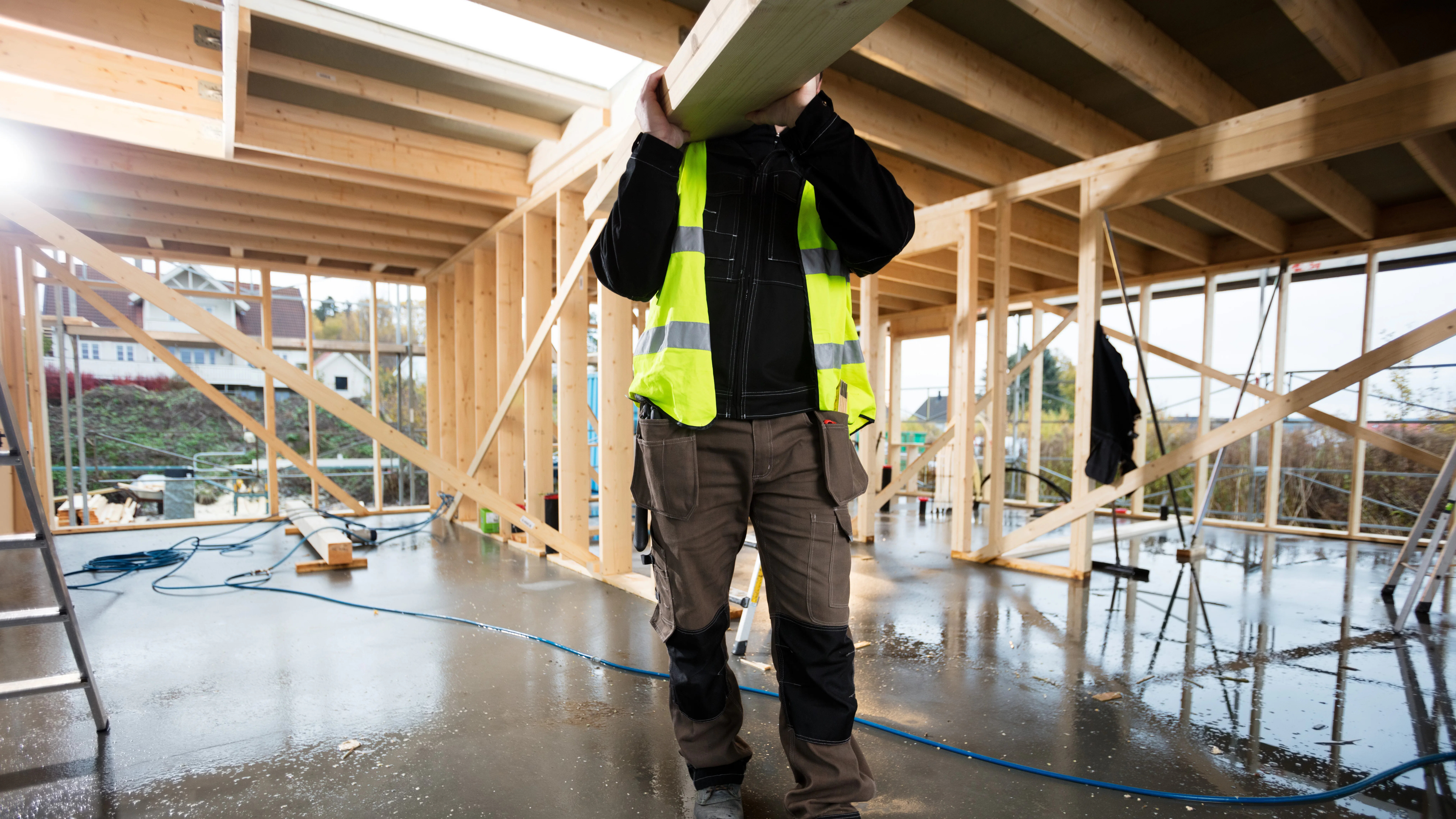 Het aandeel bouw-zzp'ers dat bezorgd is over regelgeving is bijna verdubbeld. Foto: Shutterstock/Tyler Olson