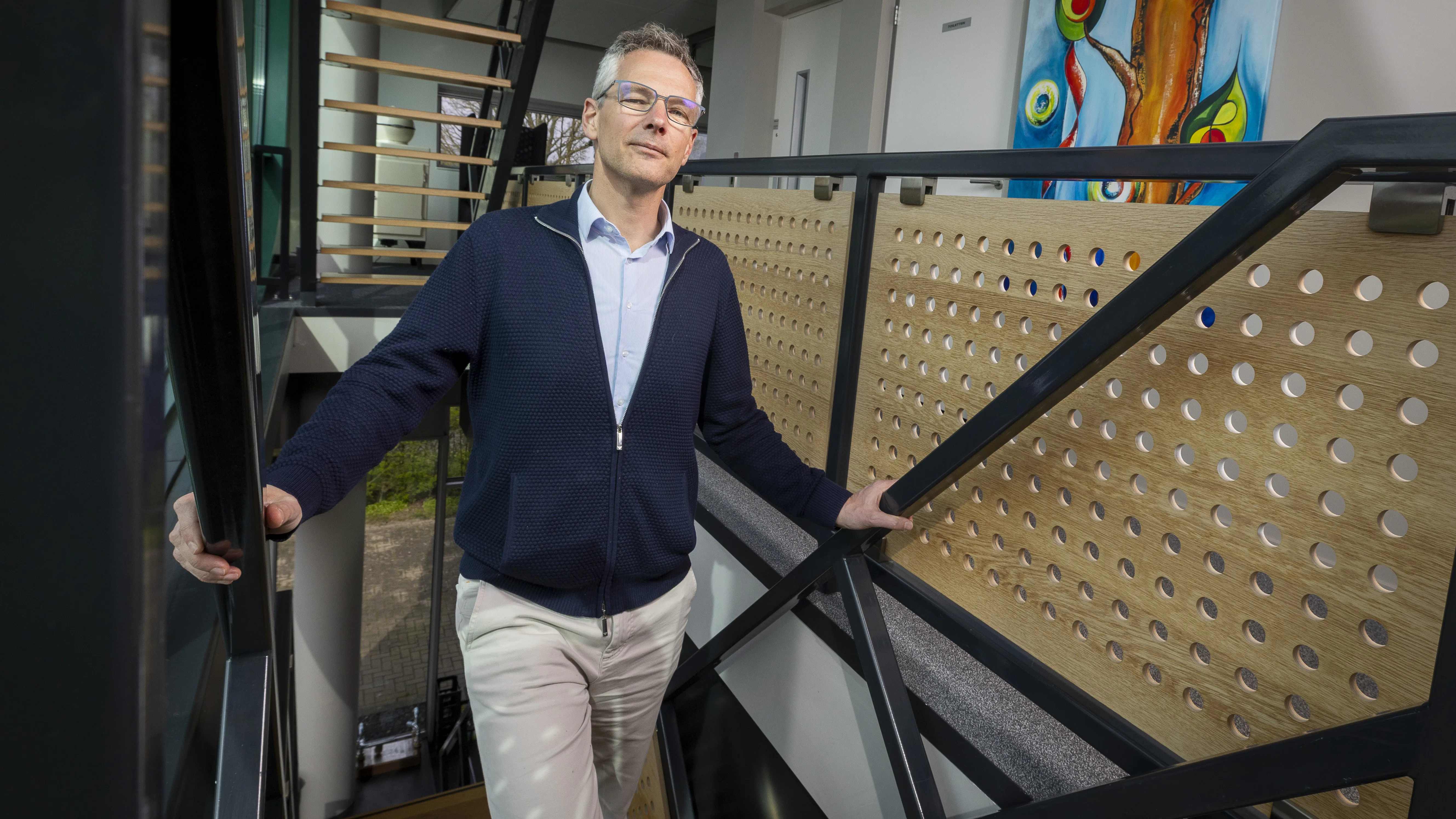 Steven Lobregt van ingenieursbureau Sparkling Projects en bestuurslid van Ecofactorij. Foto: Koos Groenewold