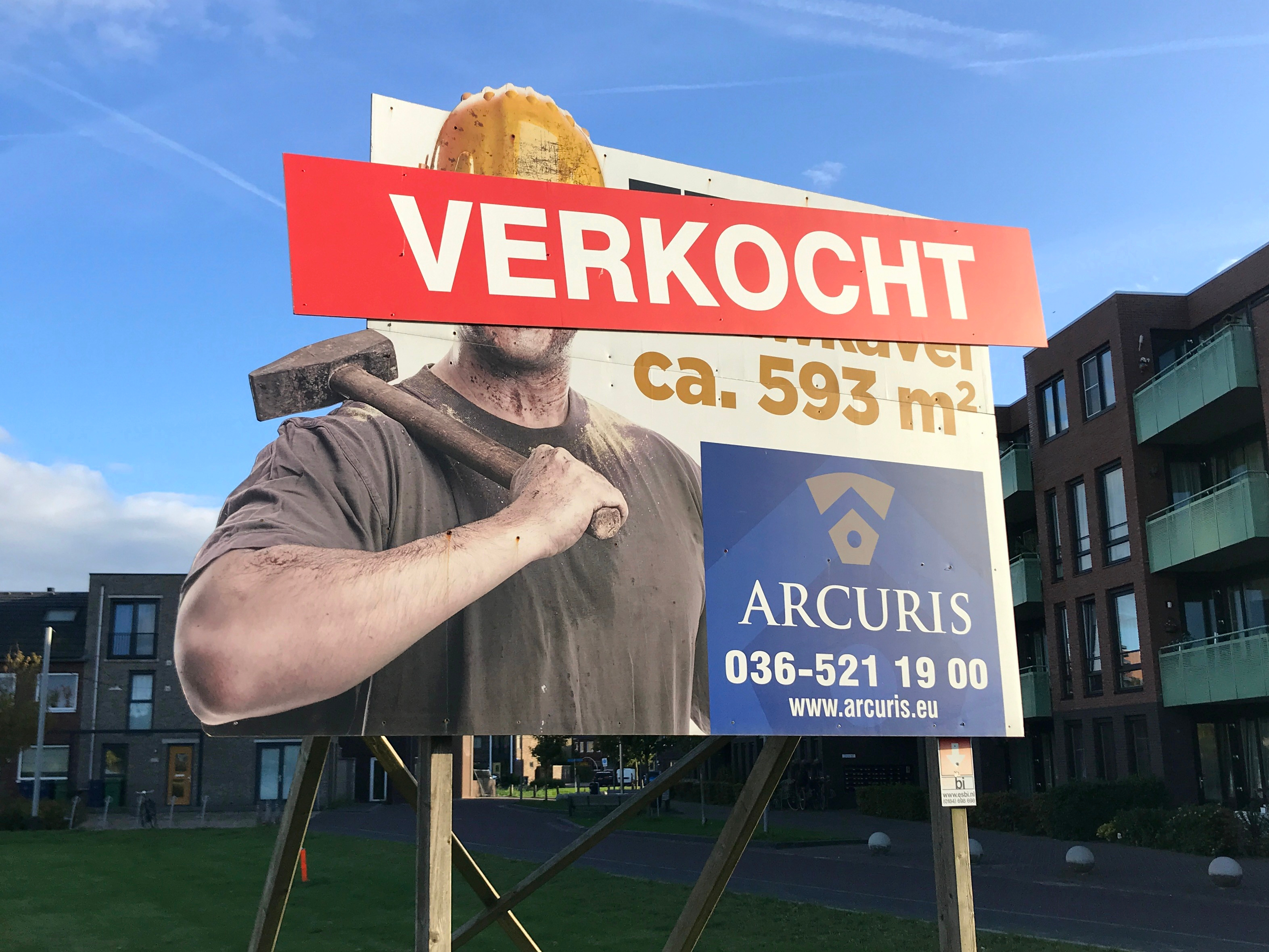 Bouwkavels in Almere. Foto: Jarretera/Shutterstock