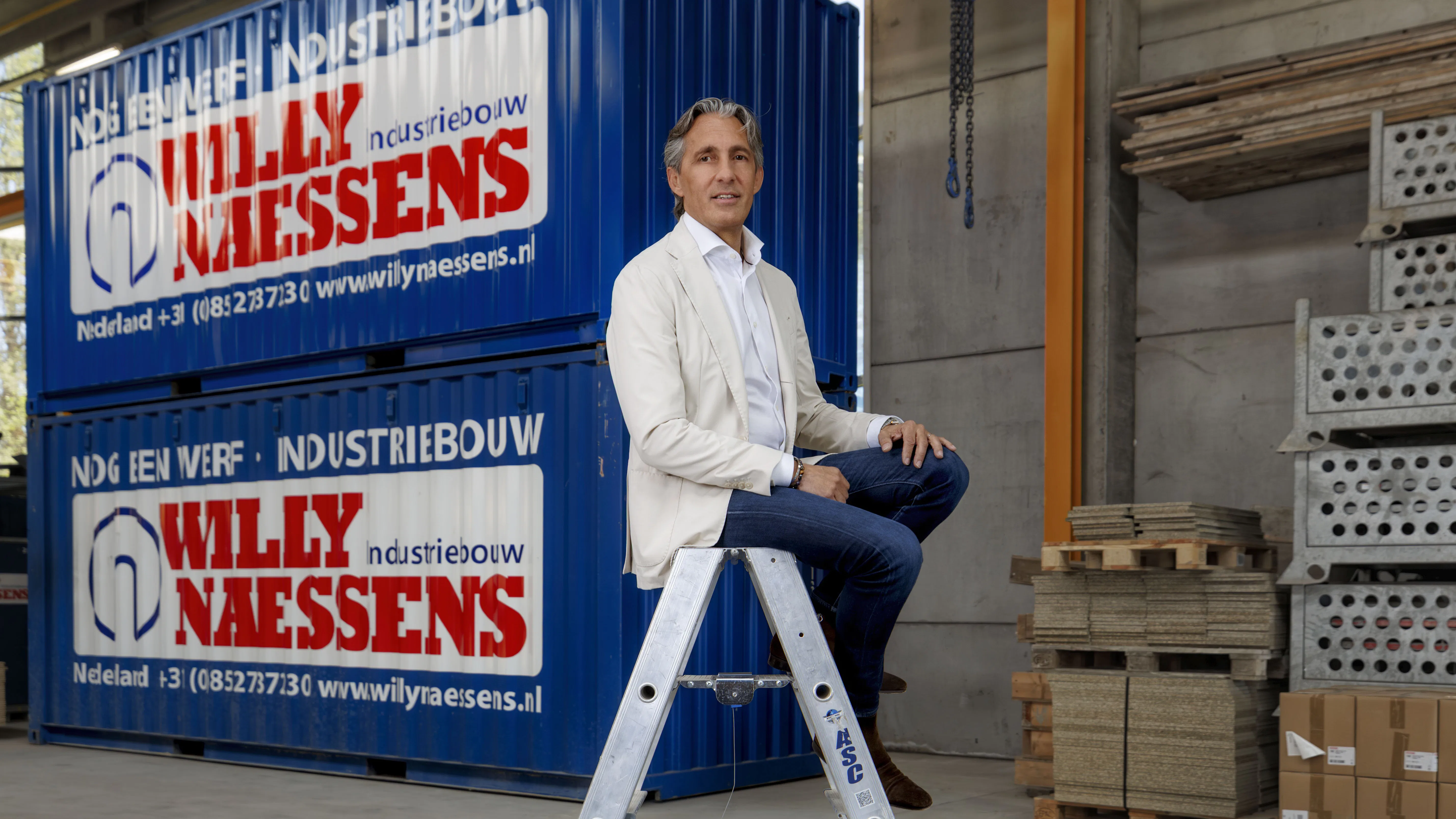 Karim Weiss, nieuwe directeur Willy Naessens. Foto: Dolph Cantrijn