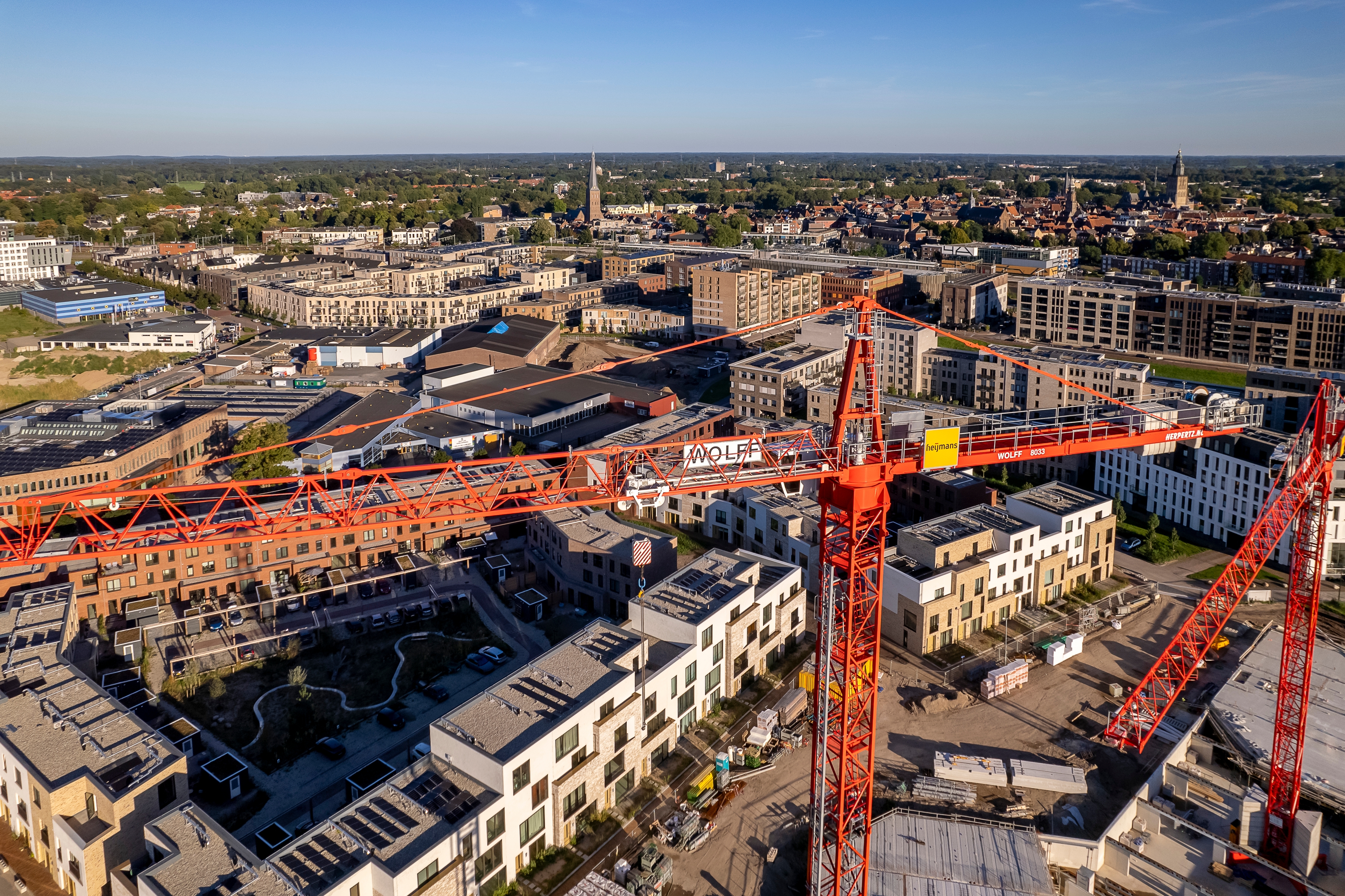 De gunstige marktomstandigheden zijn voor Heijmans aanleiding om de eerder afgegeven prognose voor heel 2026 te handhaven Foto: Shutterstock