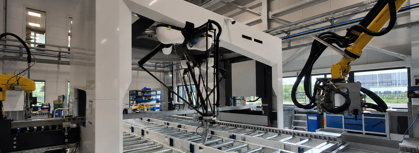 De gevels van Castor worden geautomatiseerd geproduceerd.
