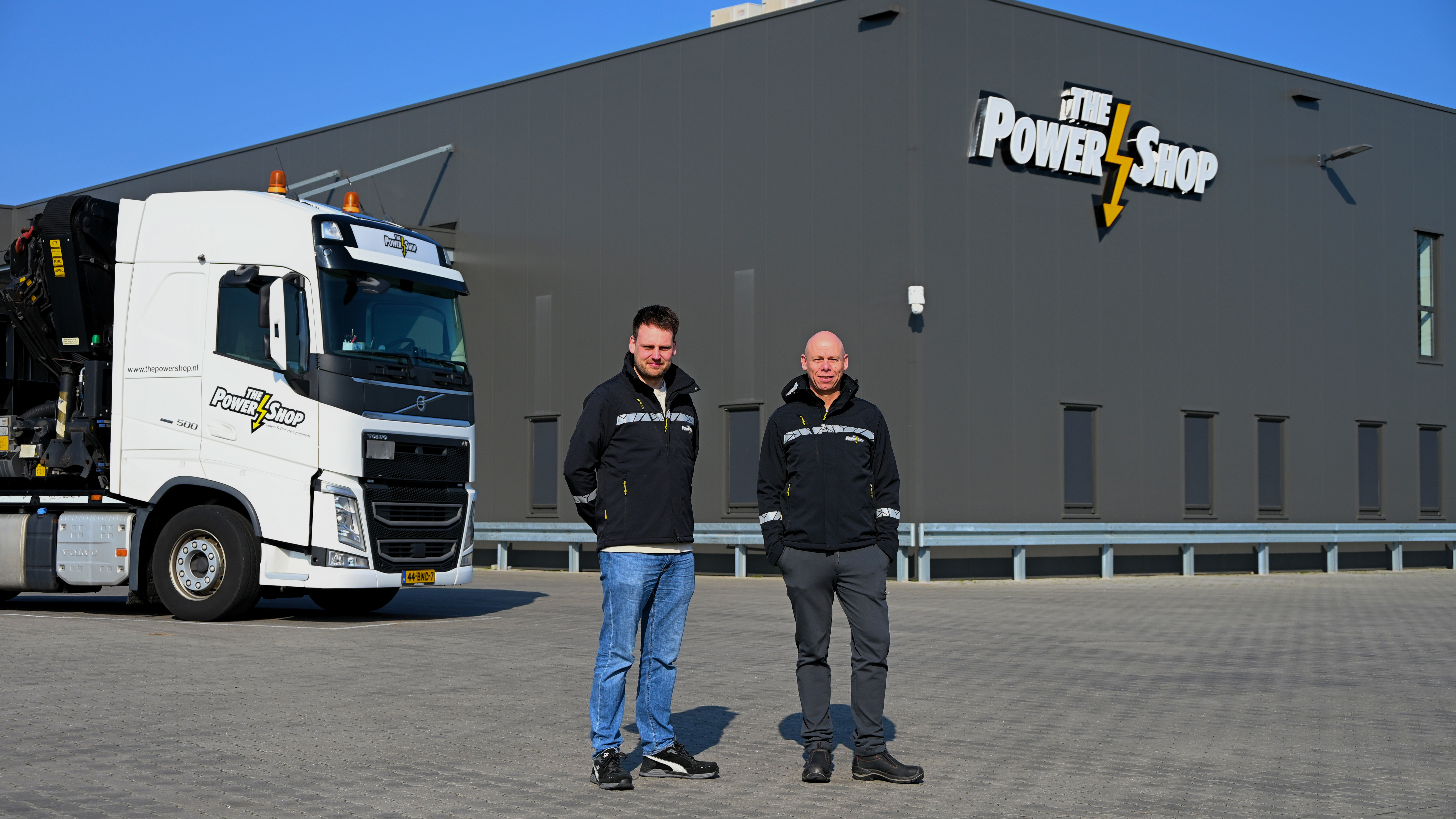 Operationeel manager Jelmer Zagema en directeur Yuri Kramer. 