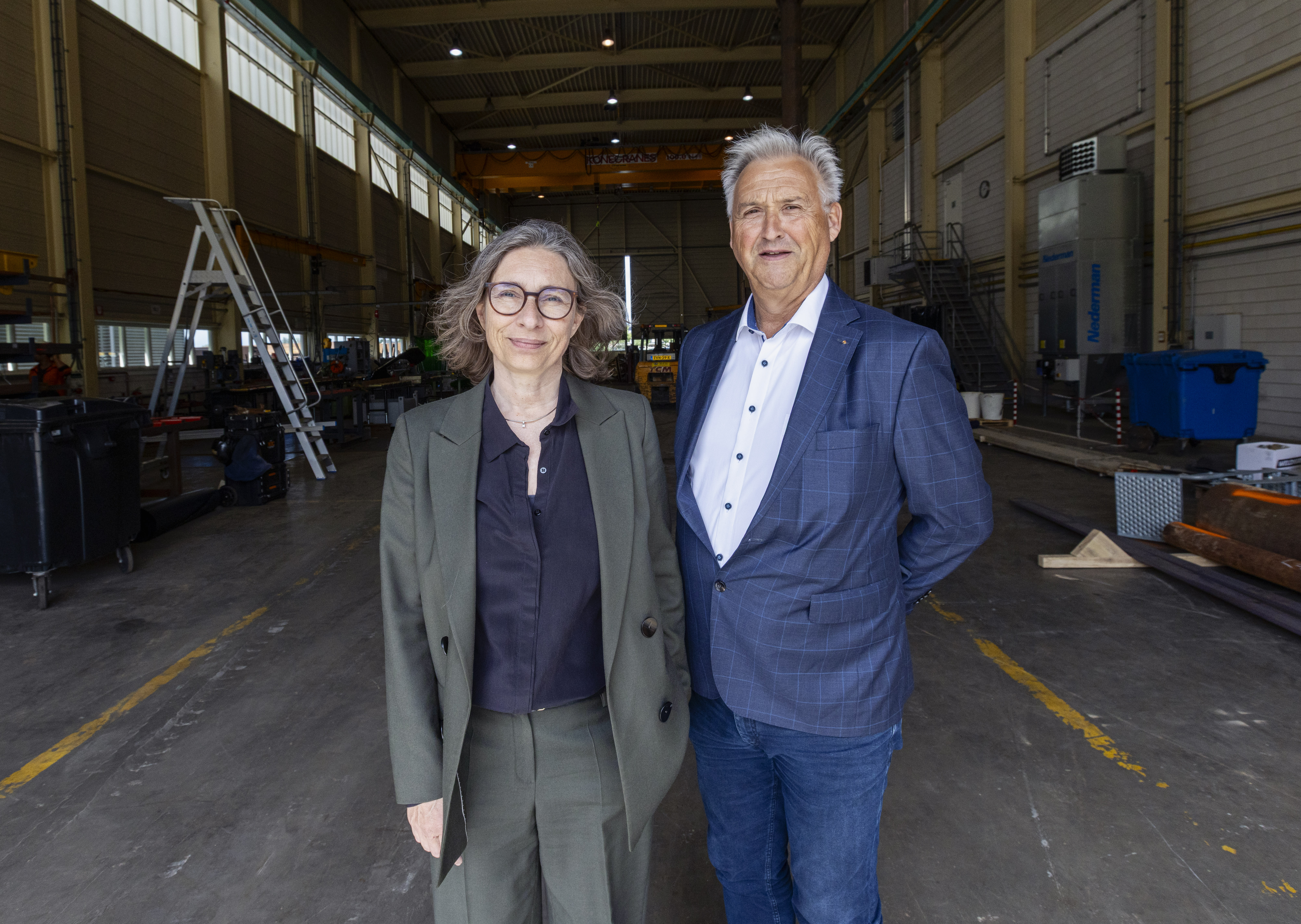 Isolde Struijk en Jan Huijbers. Foto: Guido Benschop