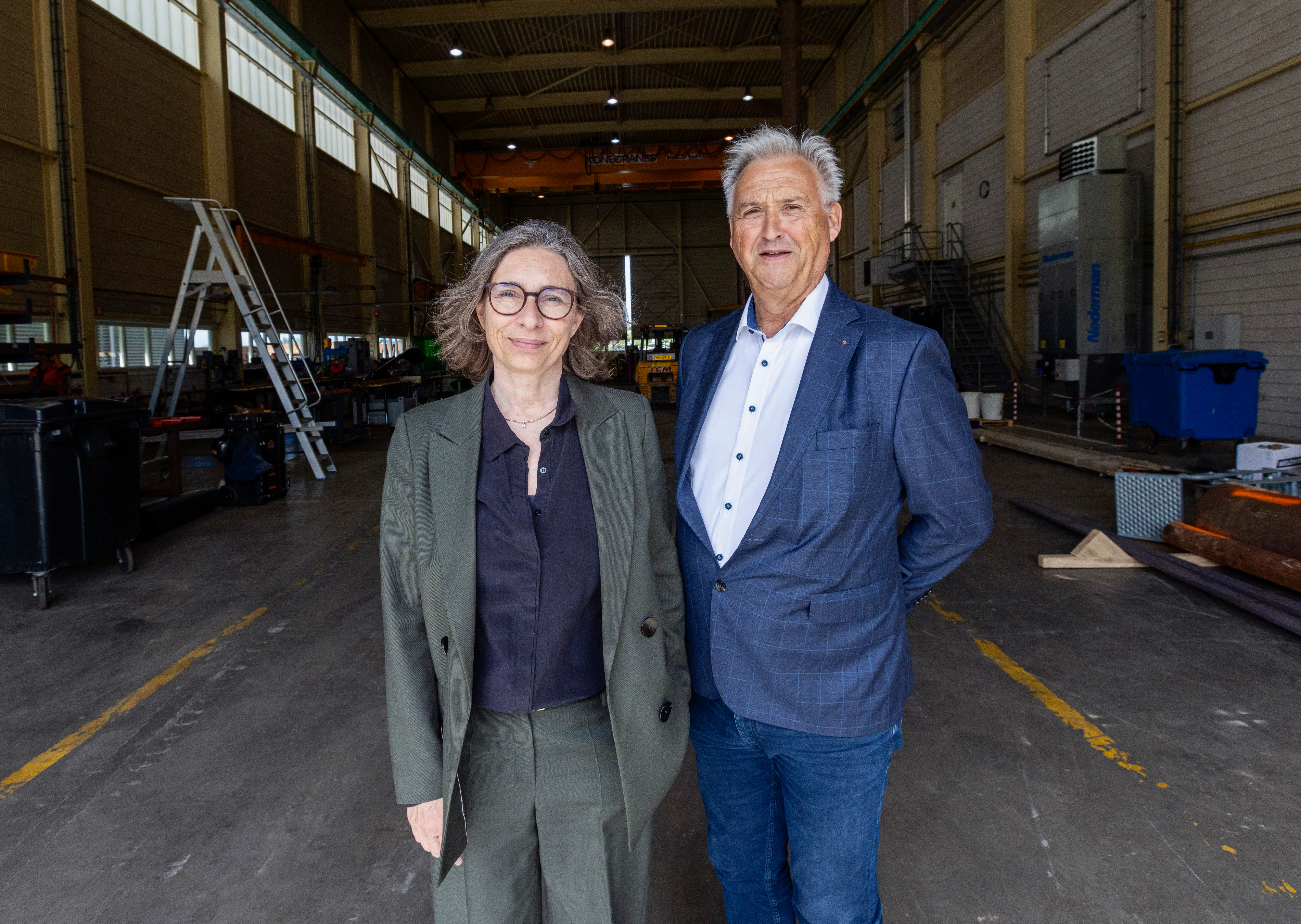 Isolde Struijk en Jan Huijbers. Foto: Guido Benschop
