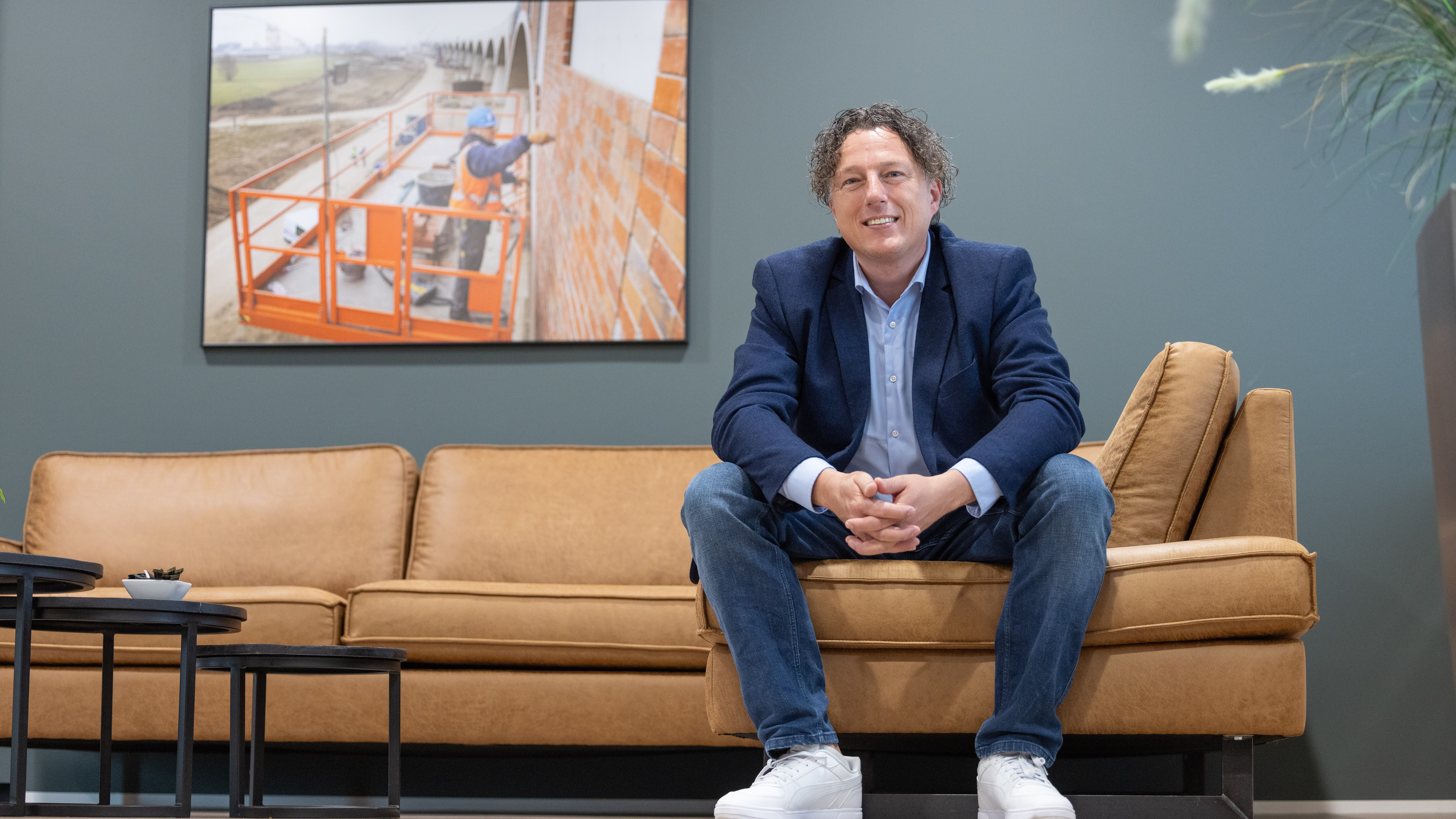 Salomon Stam, beleidsadviseur Vakmanschap Arbeidsomstandigheden en Veiligheid bij de Aannemersfederatie Nederland Bouw en Infra. Foto: Sjef Prins/APA Foto