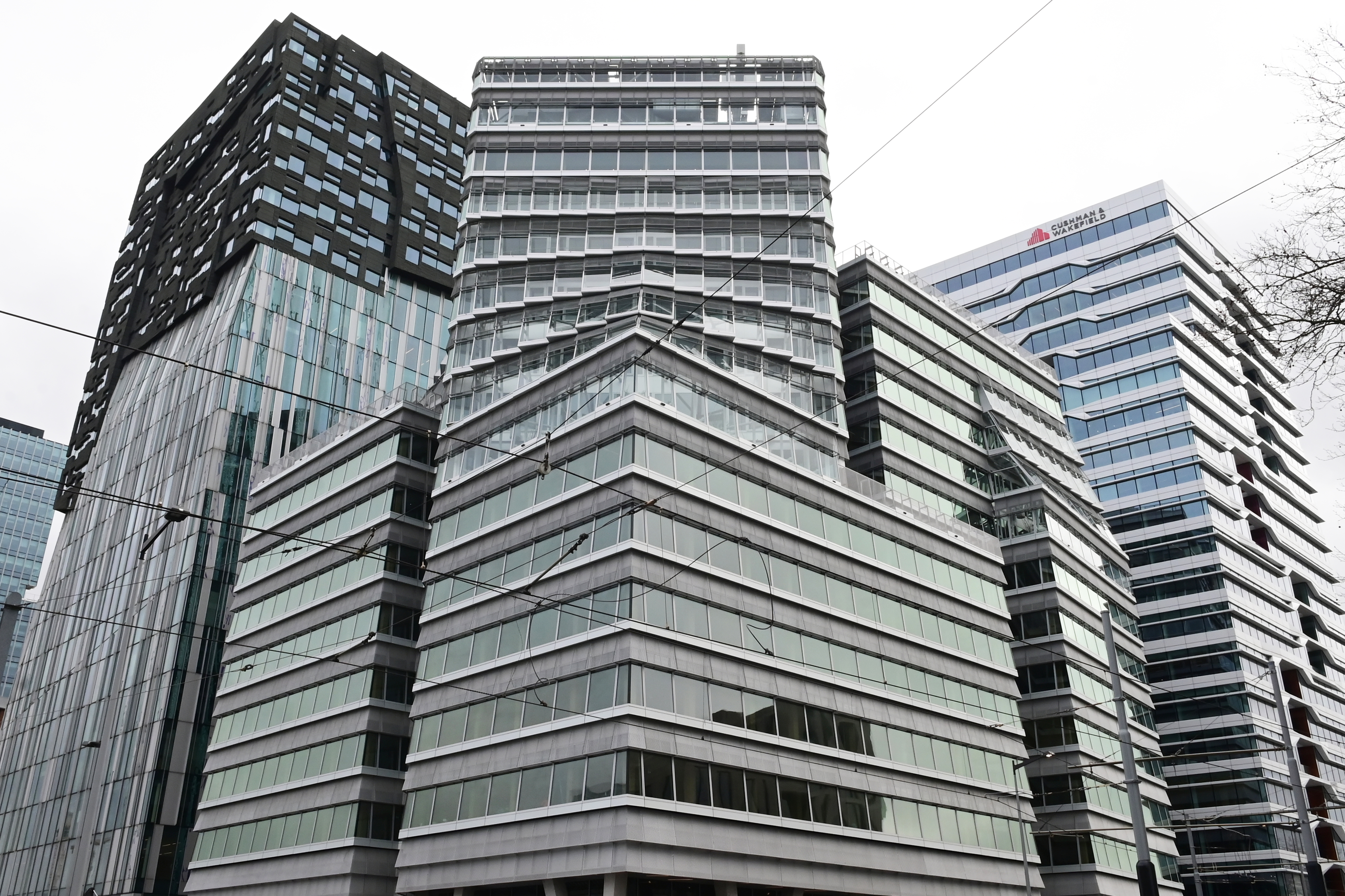 Sinds begin dit jaar wordt Arcadis bestuurd vanuit dit nieuwe gebouw aan de Zuidas. Foto: Ronald Bakker

