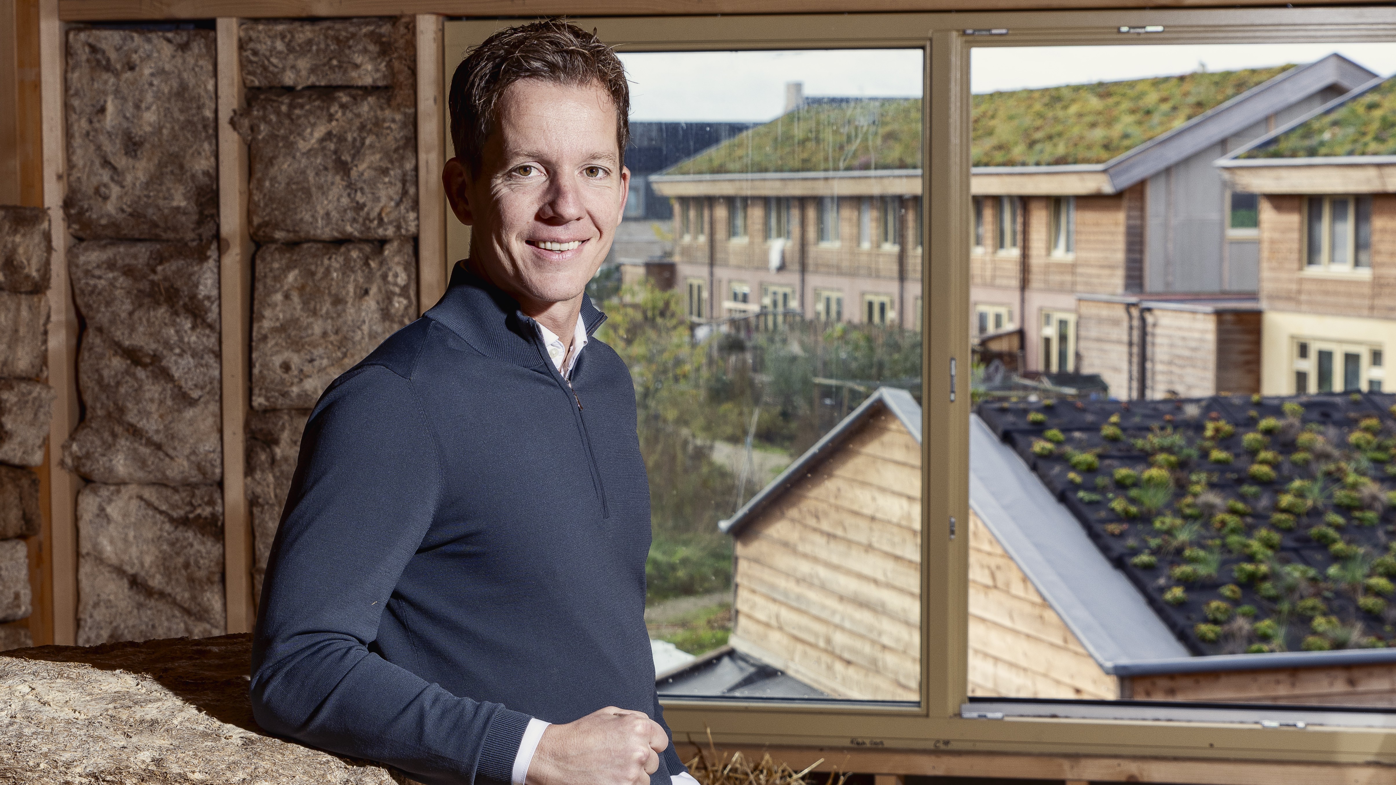 Mark Versteegden, winnaar Cobouw Duurzaamheid Award 2025. Foto: Guido Benschop