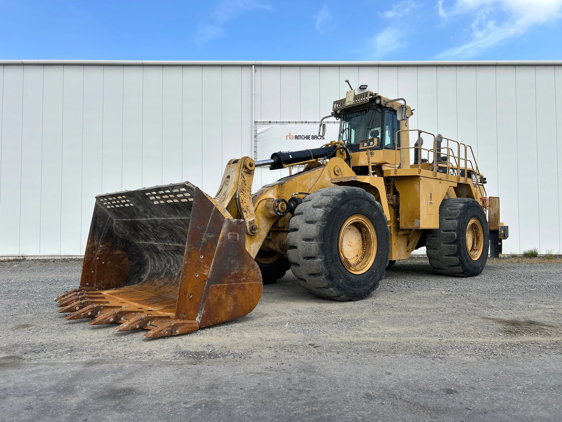 Cat 992G-wiellader uit 2001, Certified Rebuild 2019