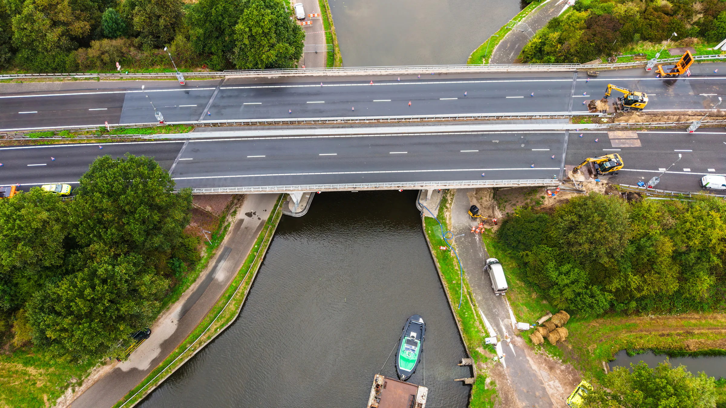 de Hardenbergerbrug over de A28
Foto: Rijkswaterstaat
