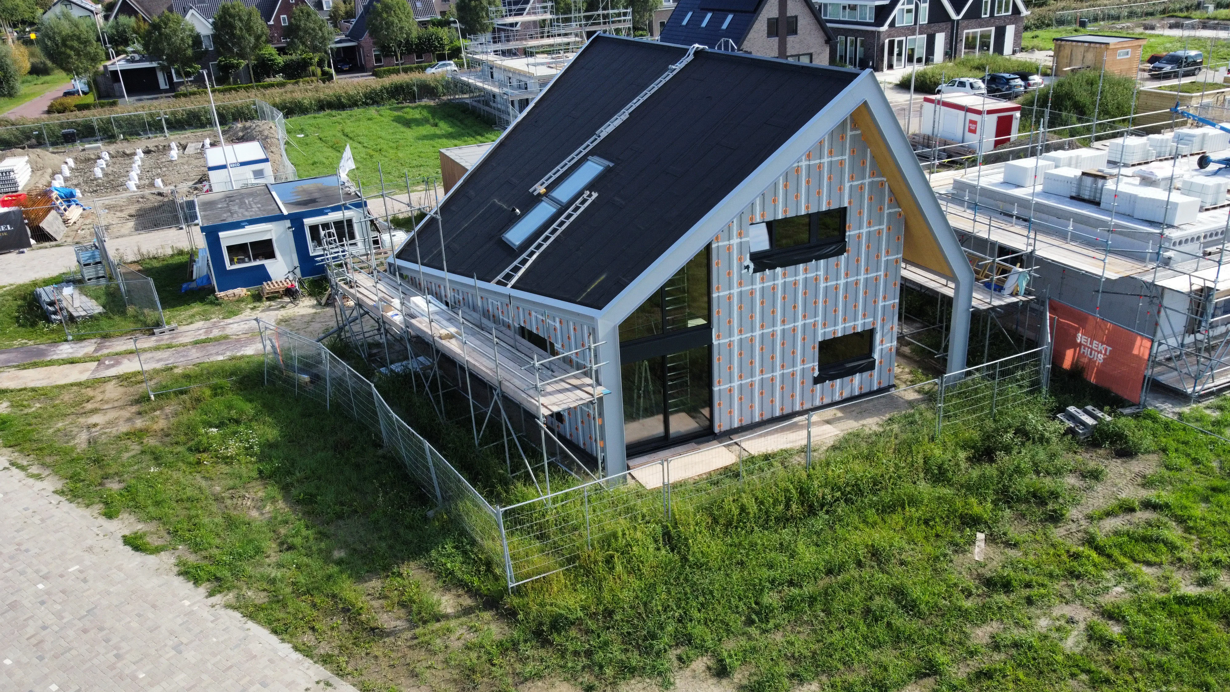 De woning die Meppelder bouwt in Waddinxveen