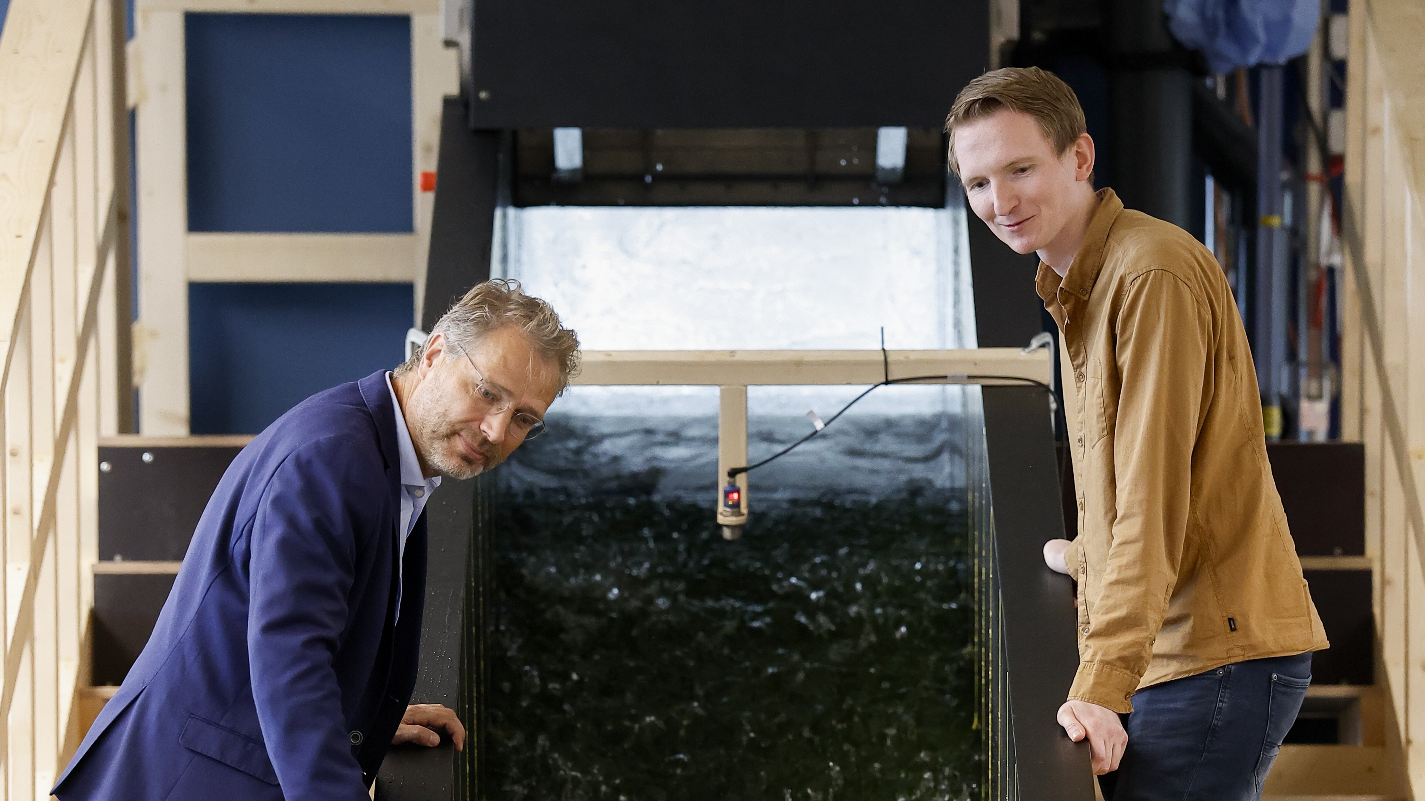 Bas Hofland en Niels van der Vegt. Foto: Bas Czerwinski