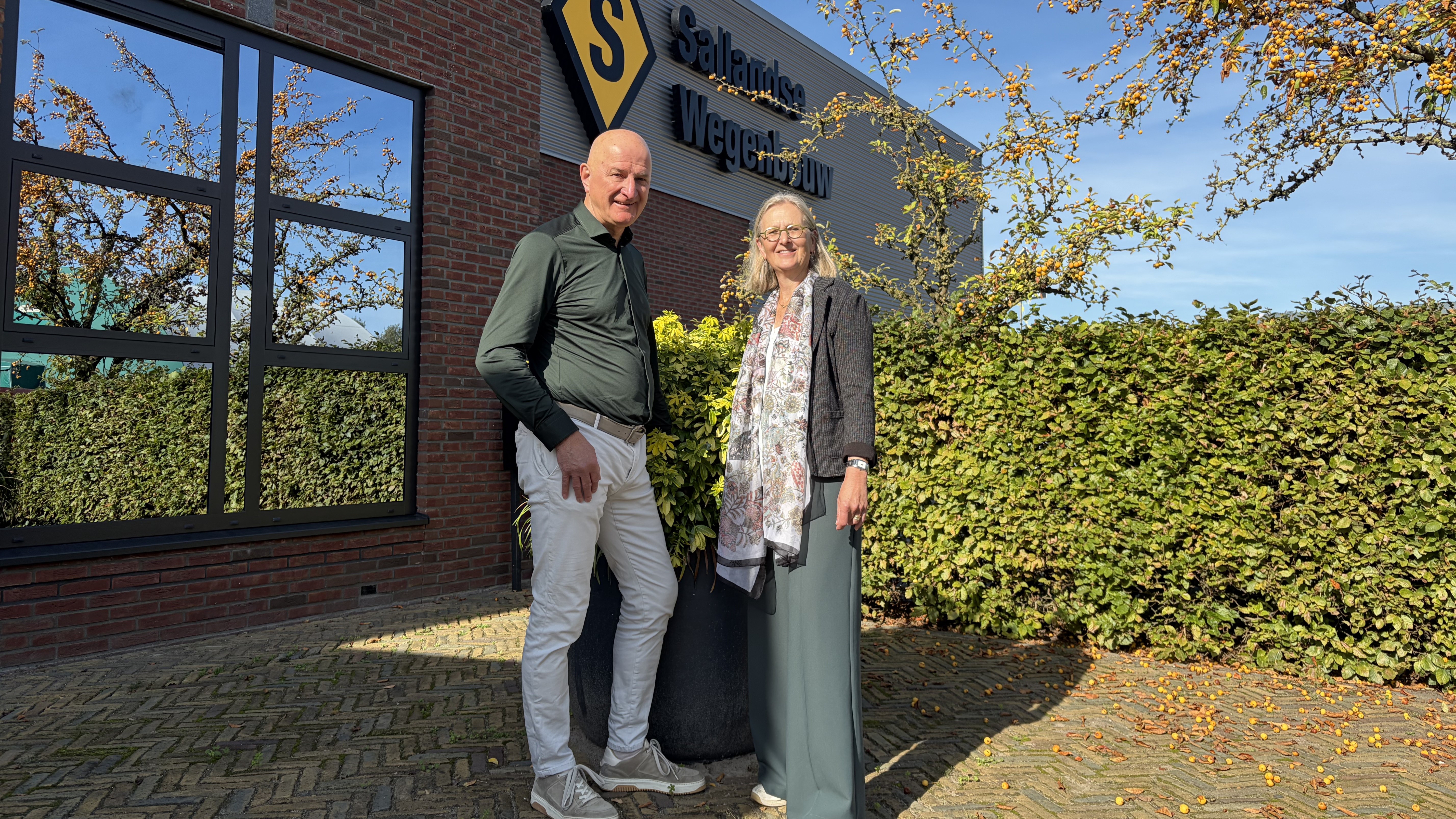Johan Middelkamp en Meriam de Koning.