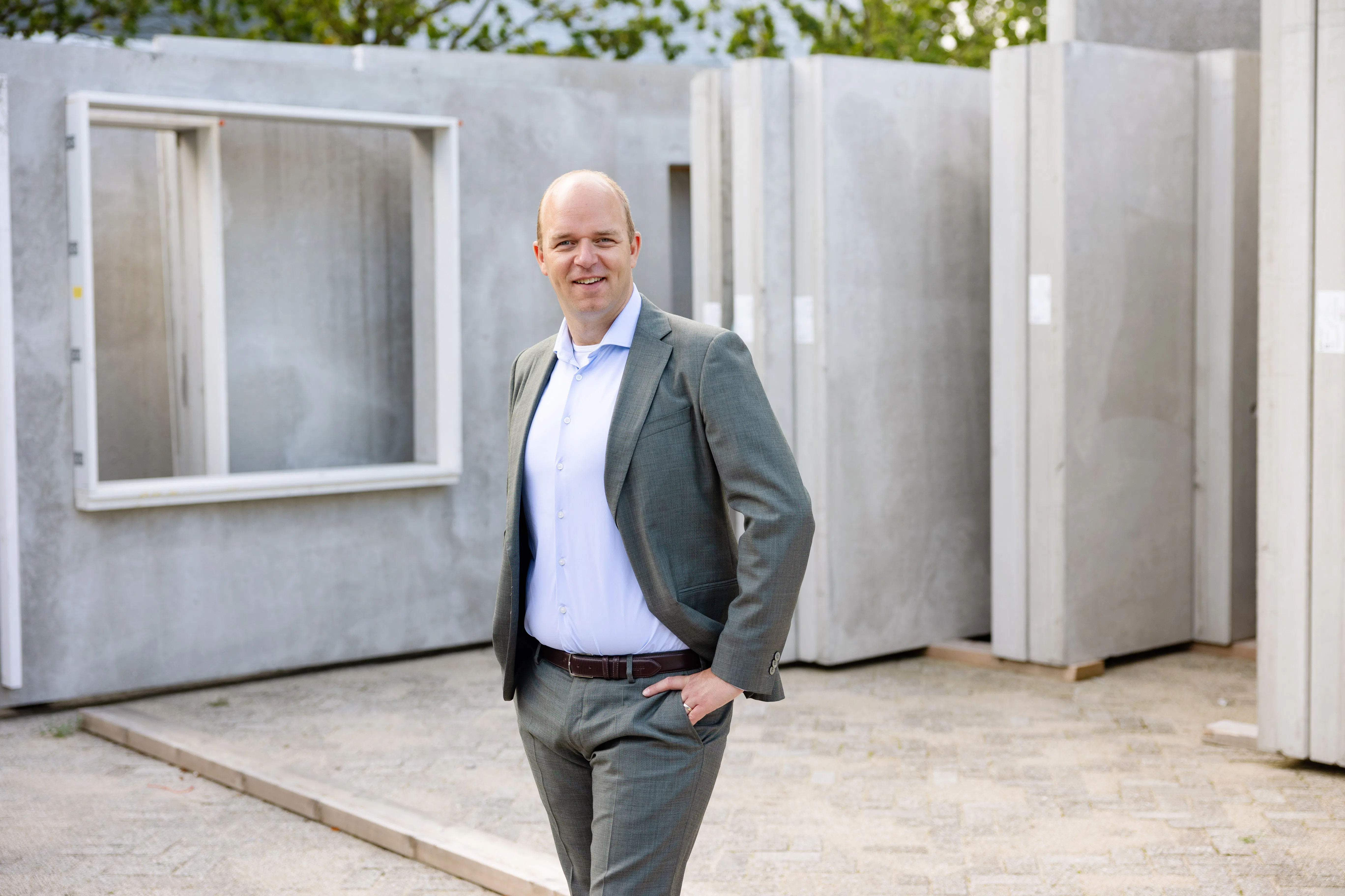 Sander Braam: ‘‘Het mkb kan met prefab een flinke efficiëntieslag maken en stevig groeien.'' Foto: Platform Prefab