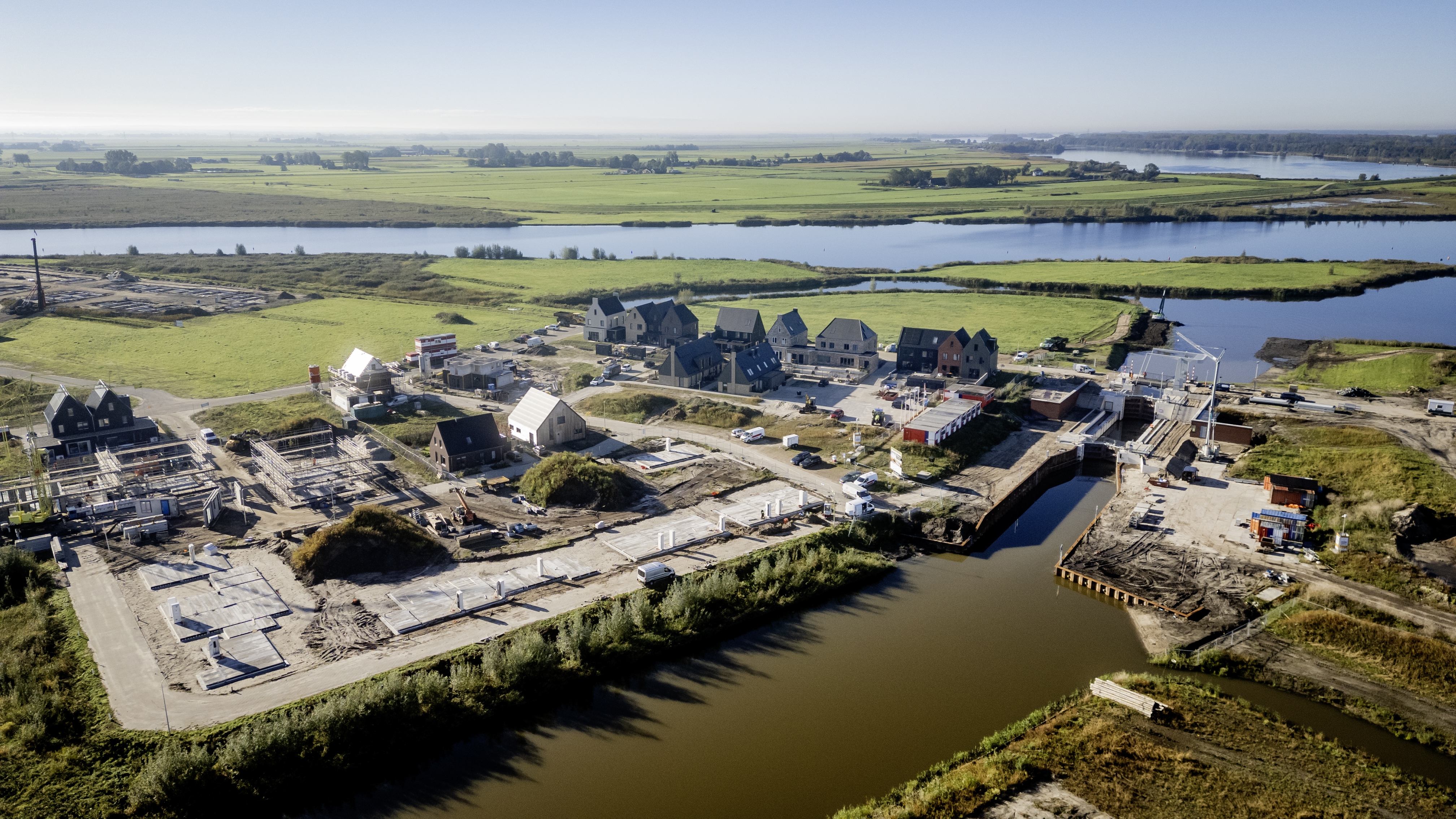 Kampen wil in de verschillende delen van het Reevedelta-project in totaal meer dan 3800 woningen bouwen. Foto: ANP